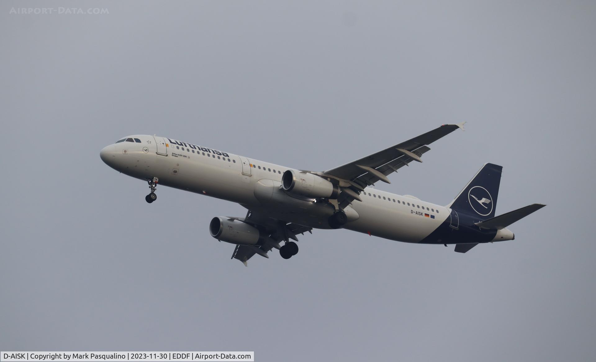 D-AISK, 2008 Airbus A321-231 C/N 3387, Airbus A321-231