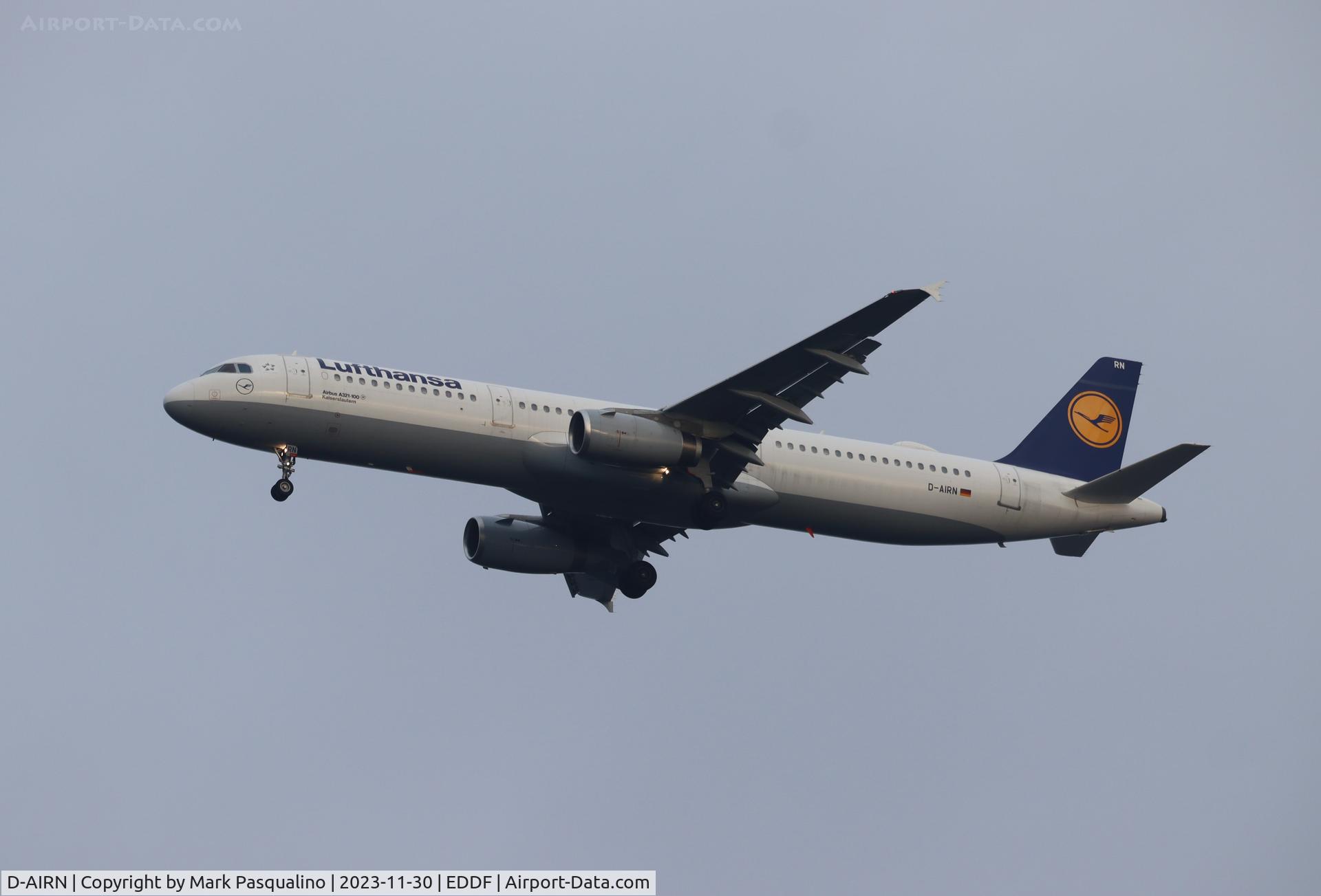D-AIRN, 1995 Airbus A321-131 C/N 0560, Airbus A321-131