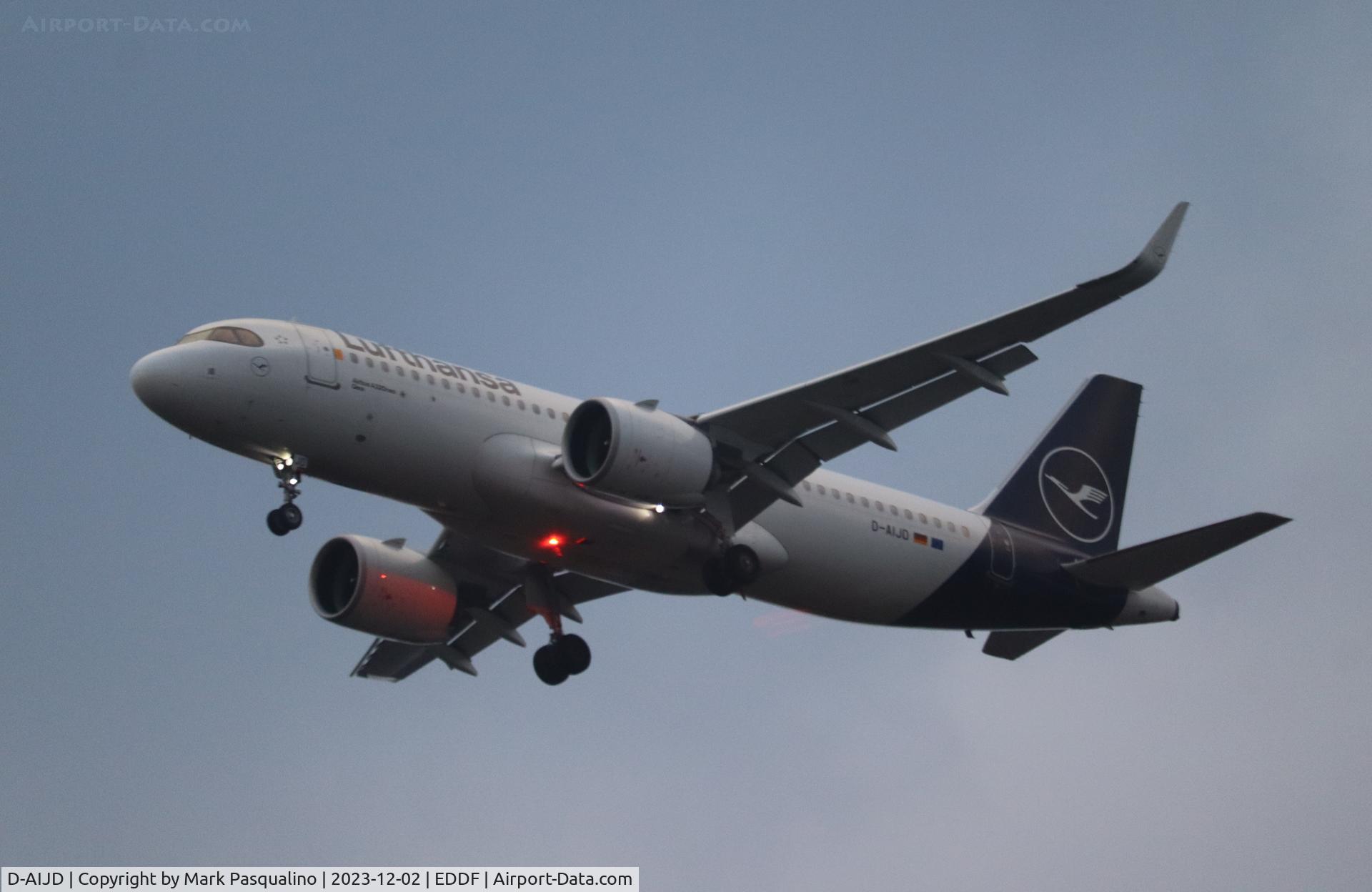 D-AIJD, 2020 Airbus A320-271N C/N 10281, Airbus A320-271N