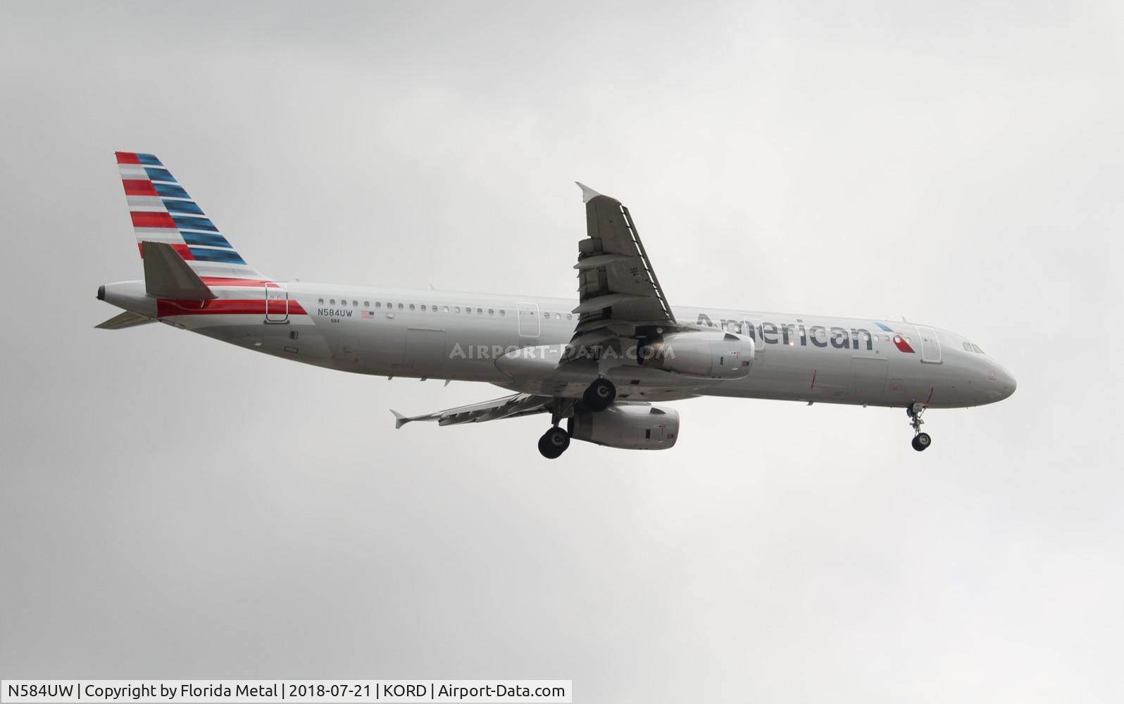 N584UW, 2014 Airbus A321-231 C/N 6194, AAL A321 zx