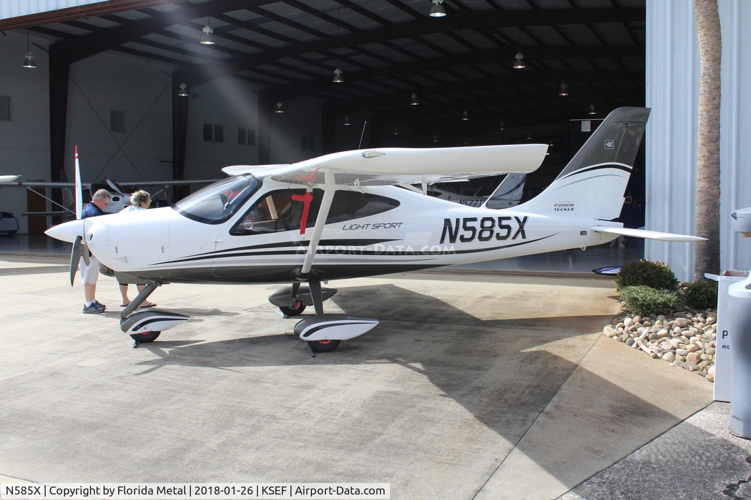 N585X, 2016 Tecnam P2008 C/N 127, Sebring 2018 zx