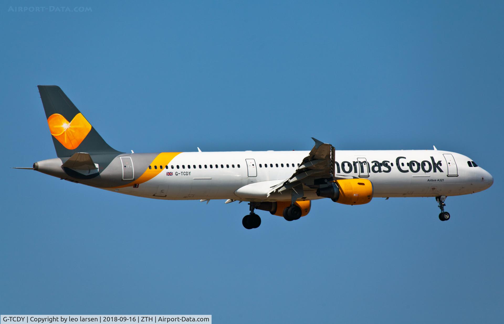 G-TCDY, 2002 Airbus A321-213 C/N 1881, Zakynthos 16.9.2018