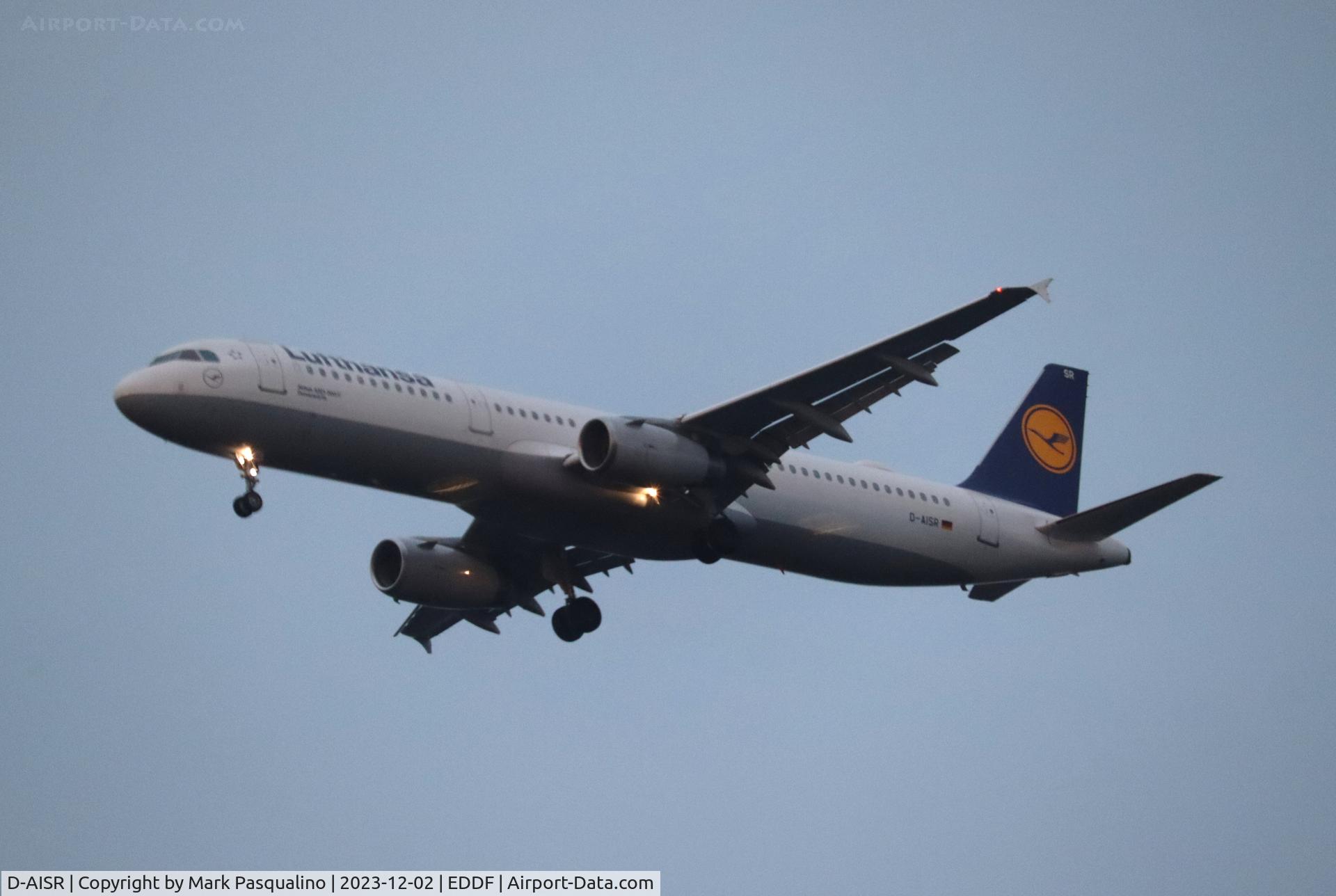 D-AISR, 2009 Airbus A321-231 C/N 3987, Airbus A321-231