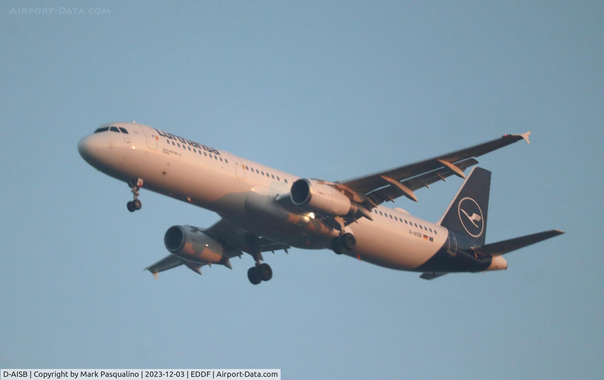 D-AISB, 1999 Airbus A321-231 C/N 1080, Airbus A321-231