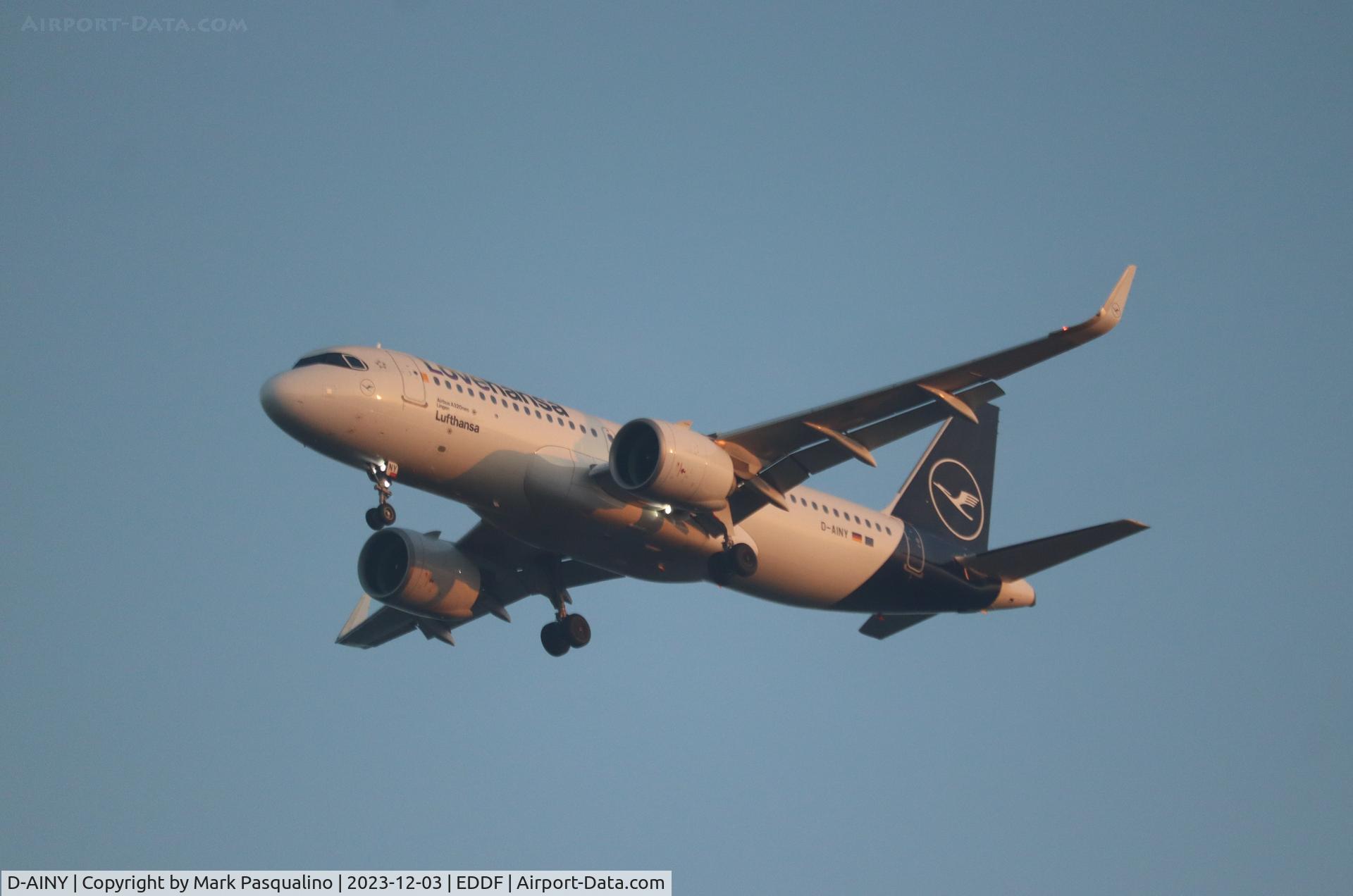 D-AINY, 2020 Airbus A320-271N C/N 9453, Airbus A320-271N