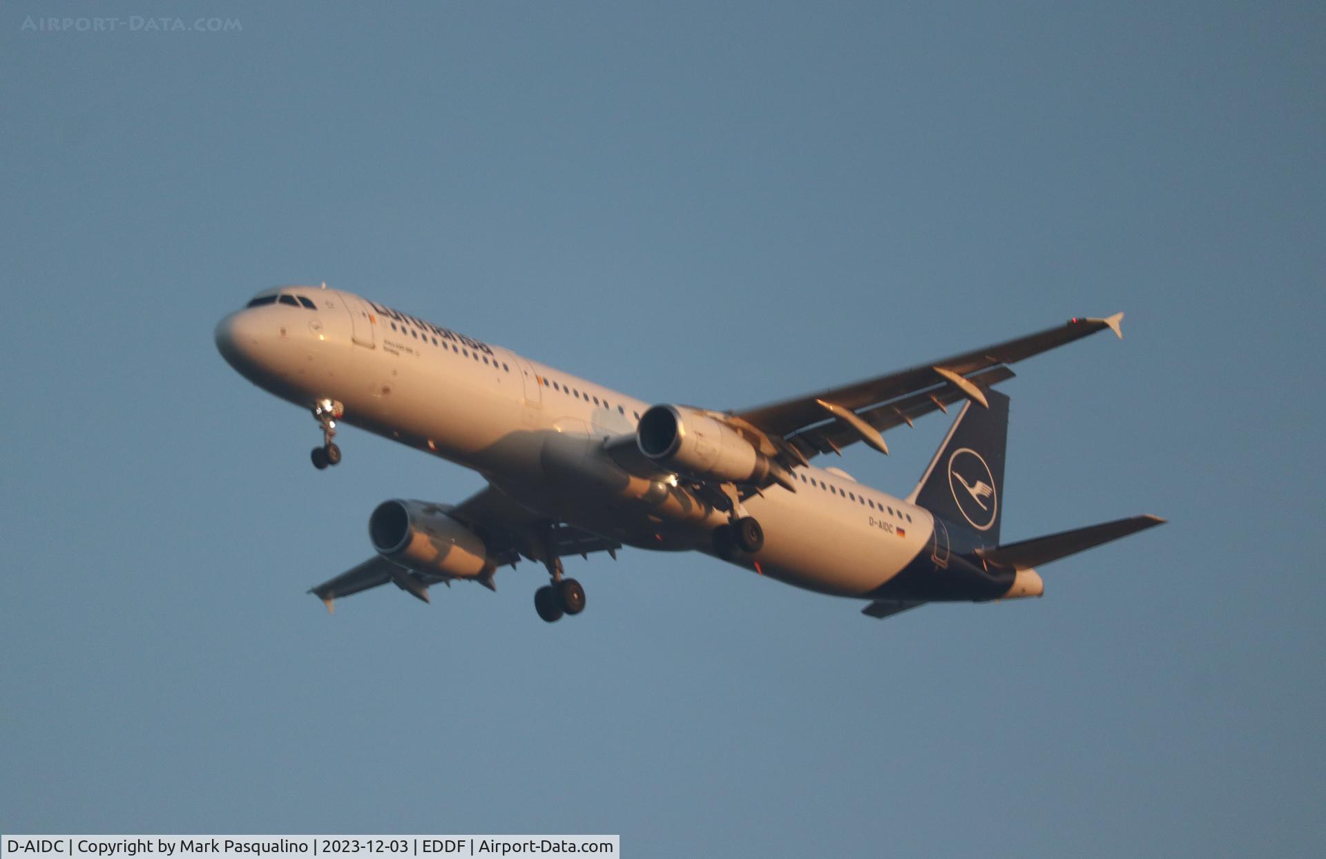 D-AIDC, 2010 Airbus A321-231 C/N 4560, Airbus A321-231