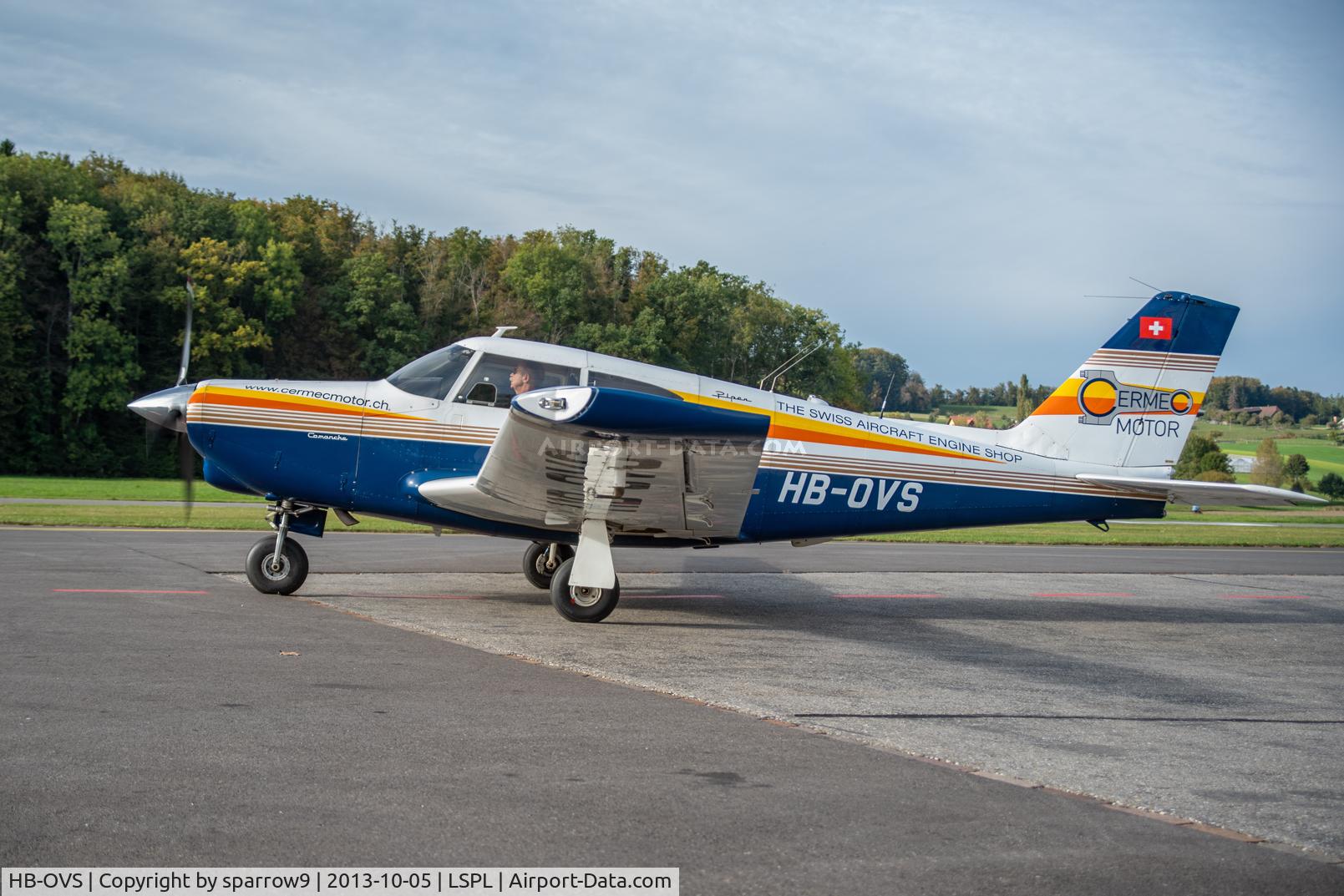 HB-OVS, 1963 Piper PA-24-250 Comanche C/N 24-3251, At Bleienbach