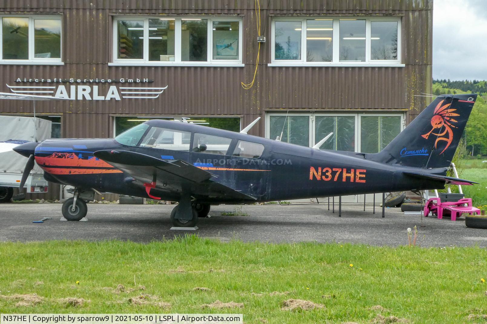 N37HE, 1966 Piper PA-24-260 Comanche B C/N 24-4514, Waiting for maintenance.