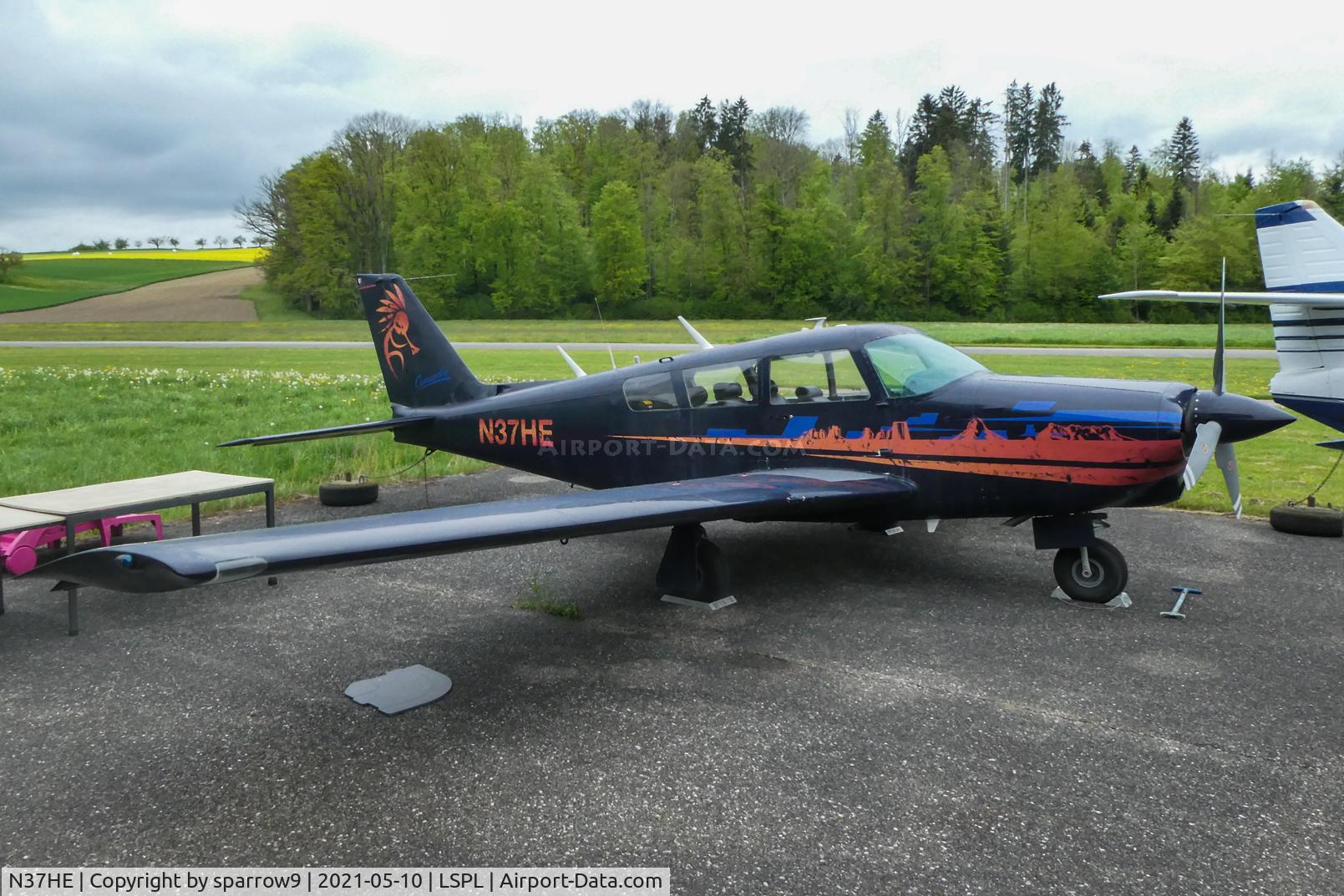N37HE, 1966 Piper PA-24-260 Comanche B C/N 24-4514, Waiting for maintenance.