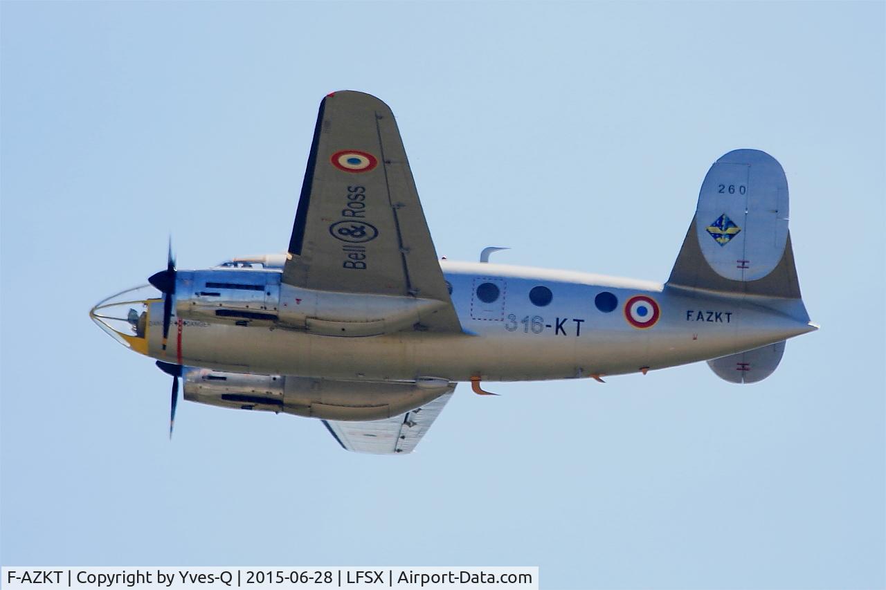 F-AZKT, 1954 Dassault MD-311 Flamant C/N 260, Dassault MD-311 Flamant, On display, Luxeuil-St Sauveur Air Base 116 (LFSX)