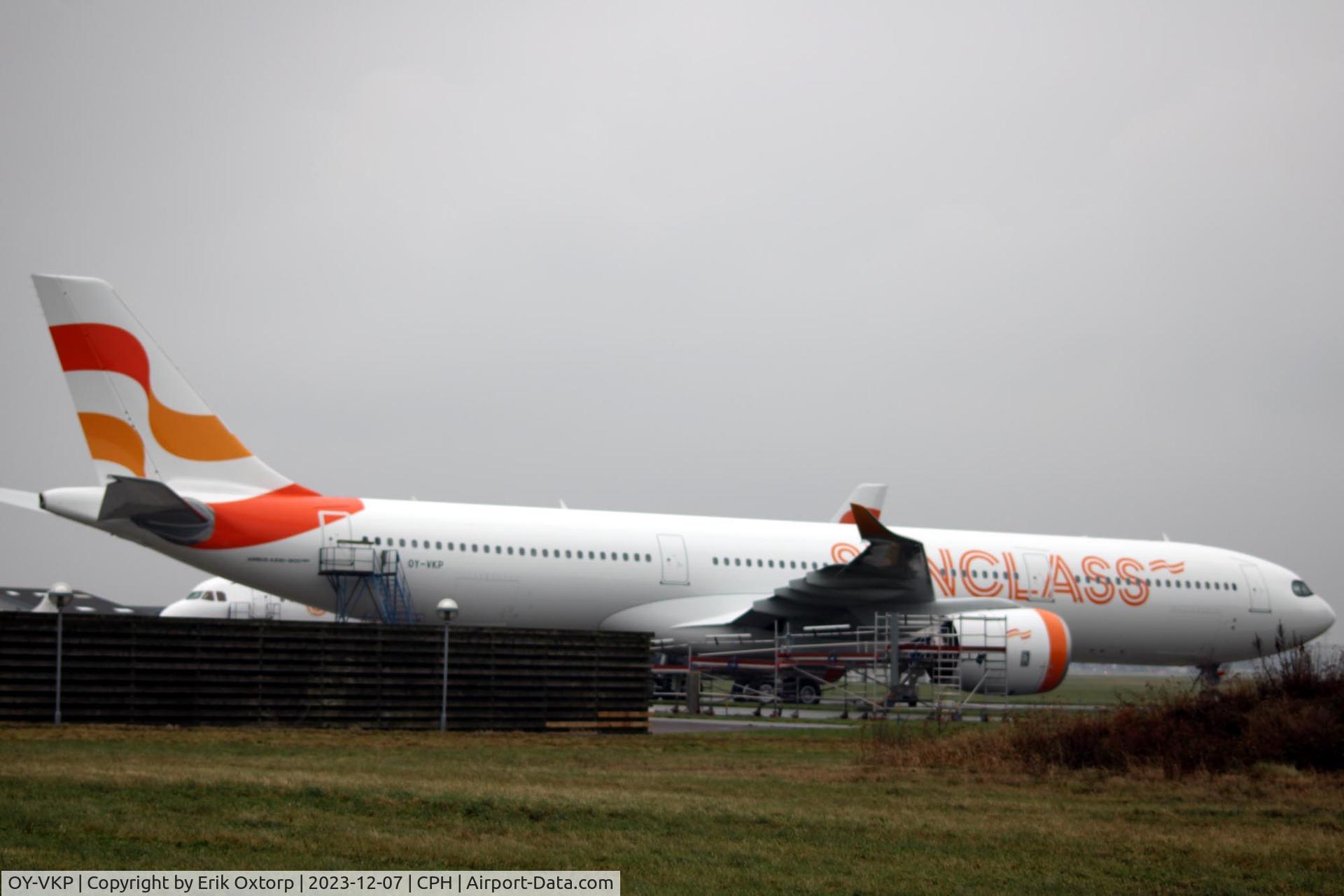 OY-VKP, 2023 Airbus A330-941 C/N 2050, OY-VKP at the SunClass technical base