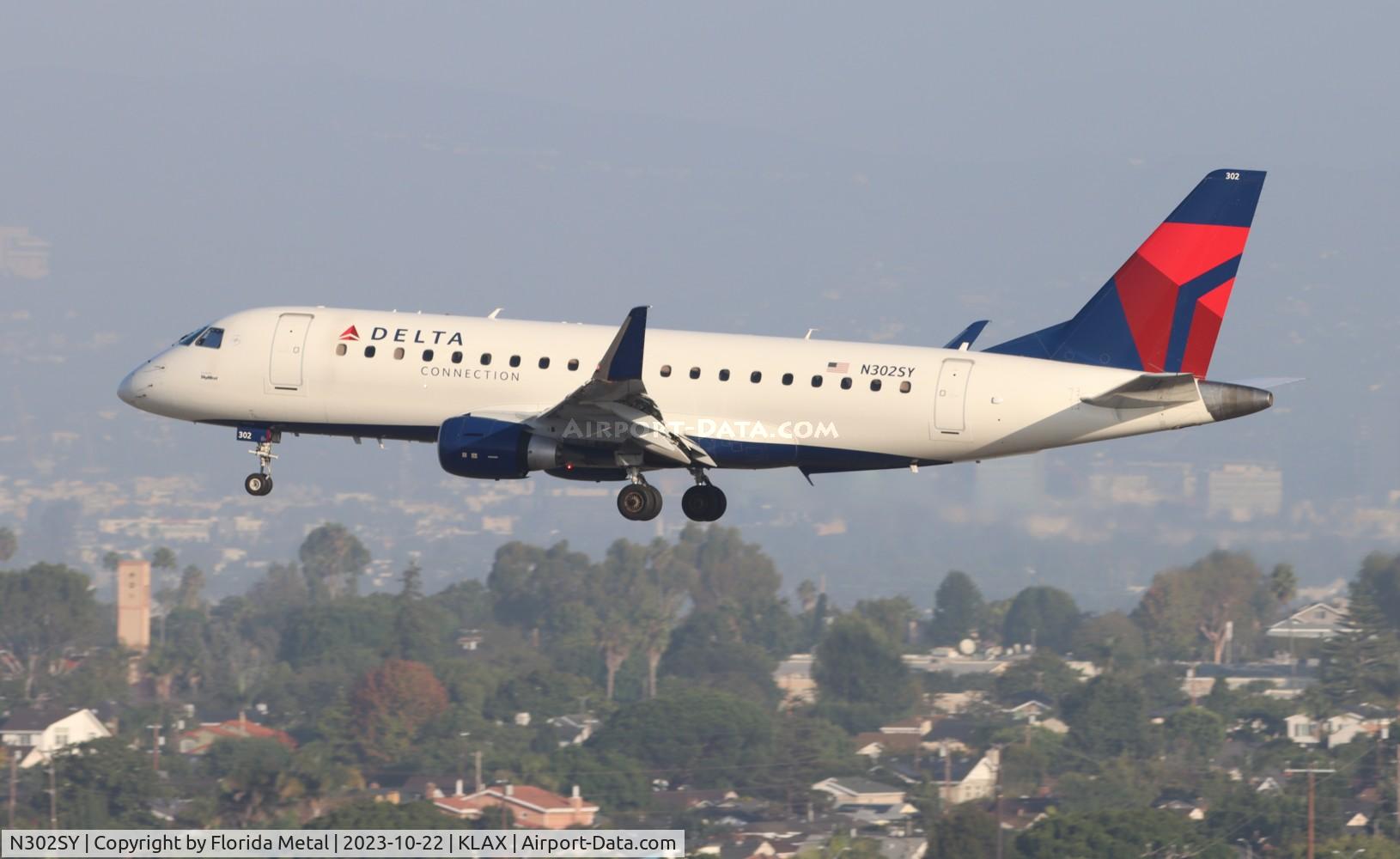 N302SY, 2019 Embraer ERJ-175LL C/N 17000839, SKW/DAL E175 zx SLC-LAX