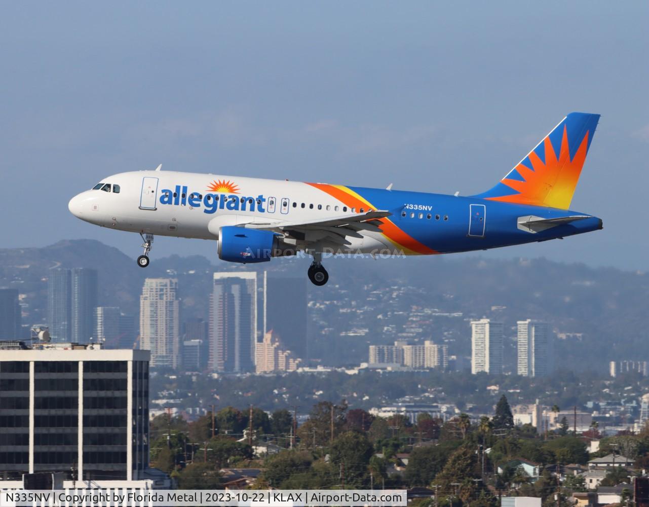 N335NV, 2006 Airbus A319-111 C/N 2852, AAY A319 zx XNA-LAX