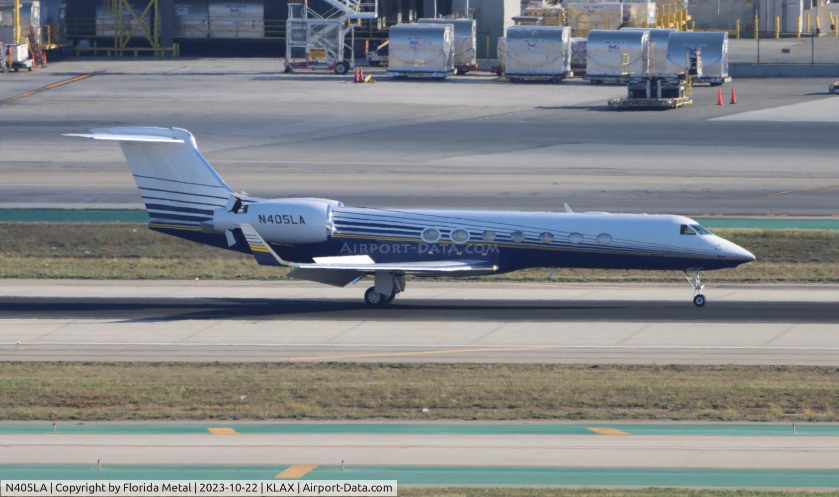 N405LA, 2018 Gulfstream Aerospace GV-SP (G550) C/N 5574, G550 zx