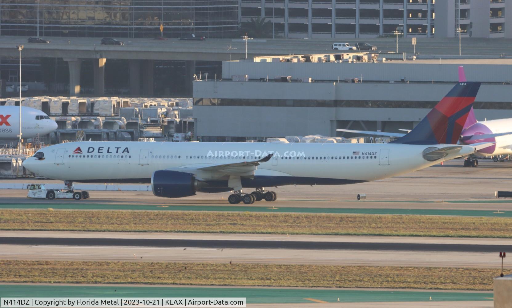 N414DZ, 2022 Airbus A330-941 C/N 1996, DAL A339 zx PIT-LAX (with Pittsburgh Steelers on board)