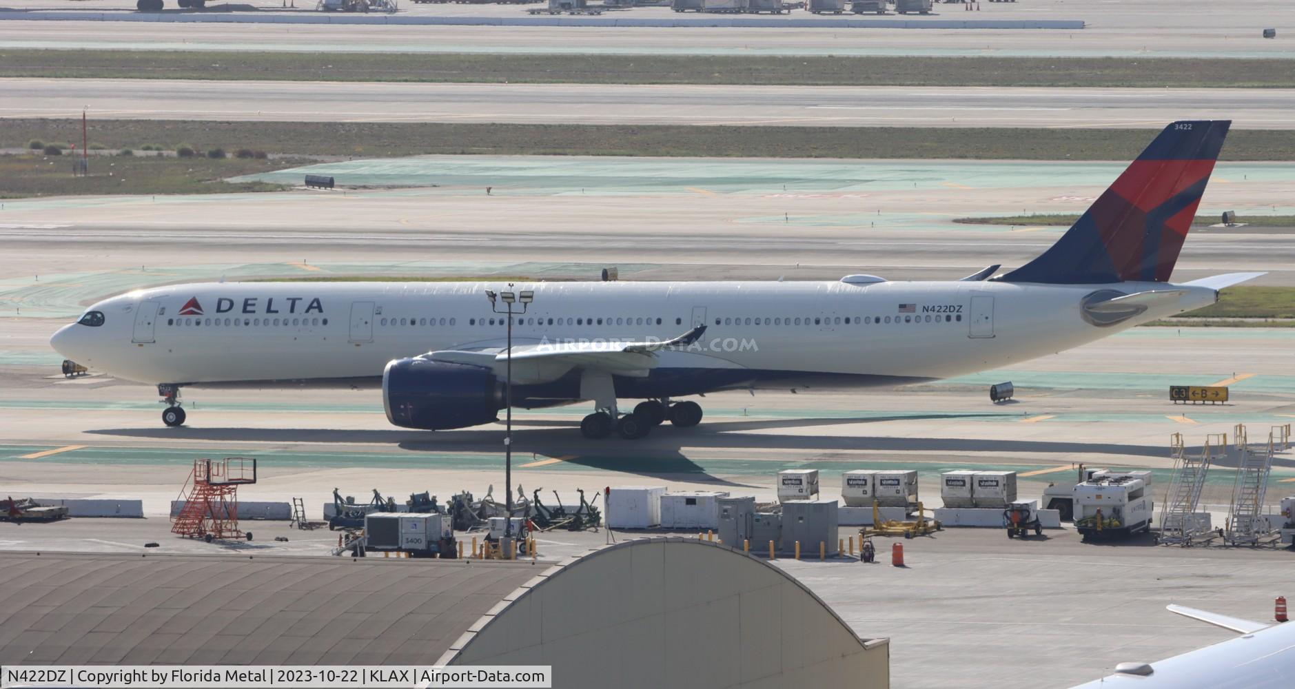 N422DZ, 2023 Airbus A330-941 C/N 2031, DAL A339 zx LAX-HND