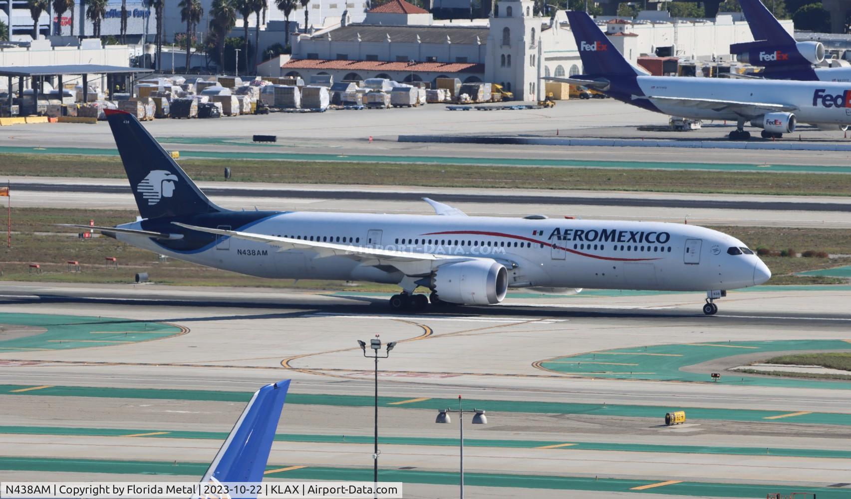 N438AM, 2017 Boeing 787-9 Dreamliner Dreamliner C/N 43862, AMX 789 zx LAX-MEX