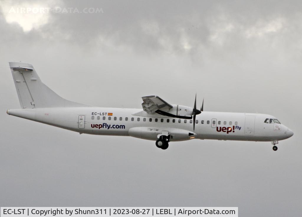 EC-LST, 1991 ATR 72-201 C/N 234, Landing rwy 06L
