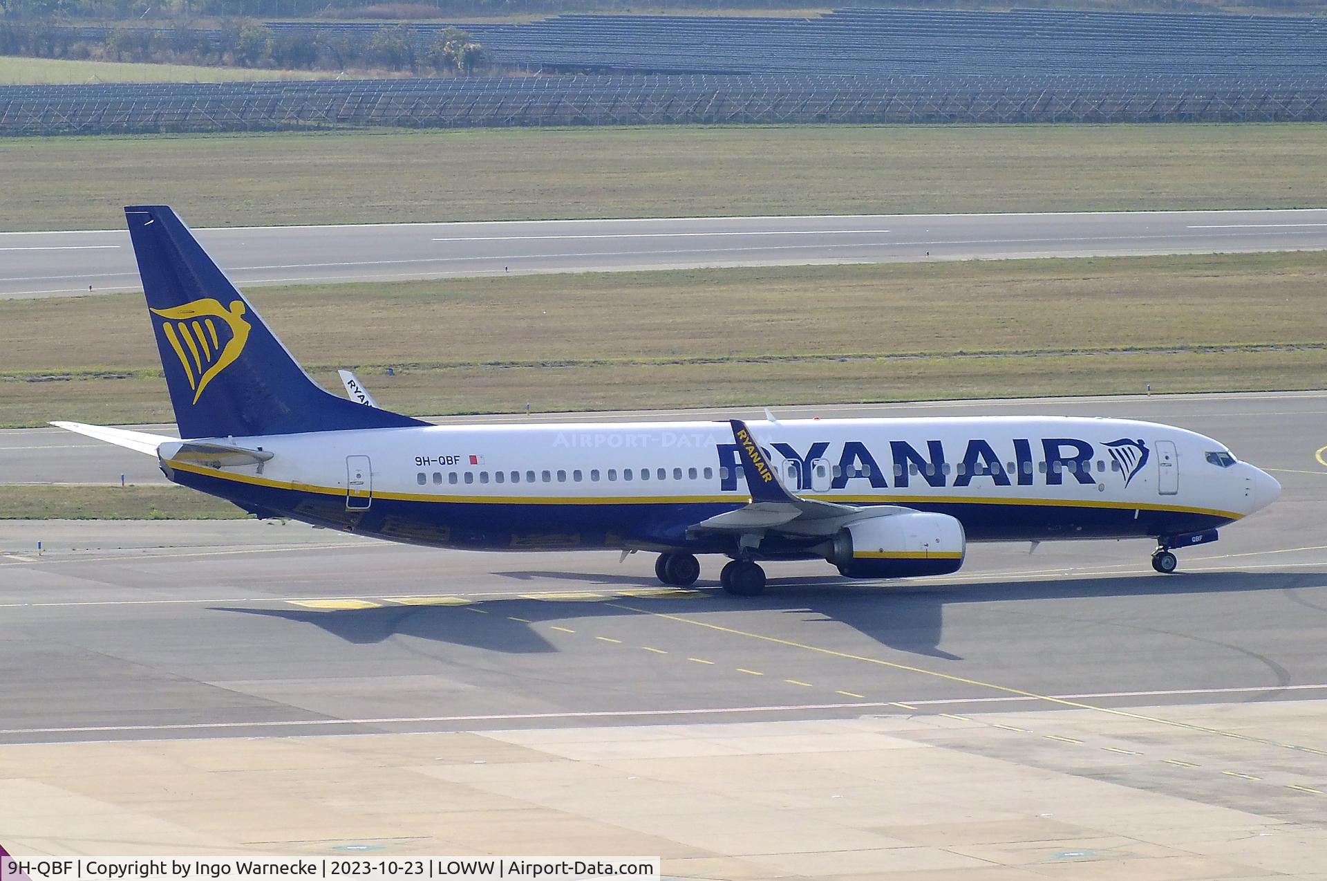 9H-QBF, 2017 Boeing 737-8AS C/N 44801, Boeing 737-8AS(WL) of Ryanair at Wien-Schwechat airport