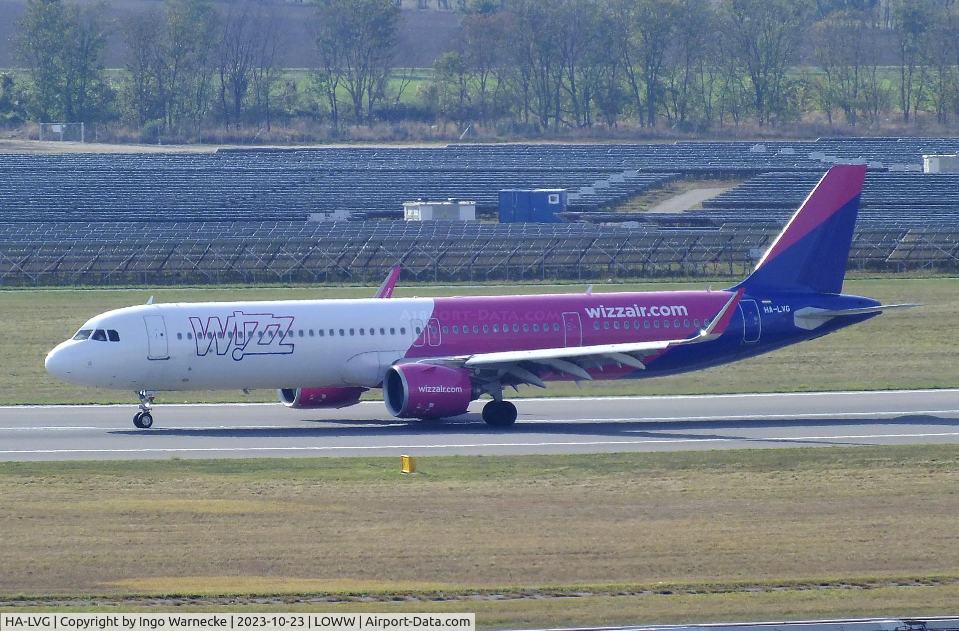 HA-LVG, 2019 Airbus A321-271NX C/N 8997, Airbus A321-271NX NEO of Wizz Air at Wien-Schwechat airport