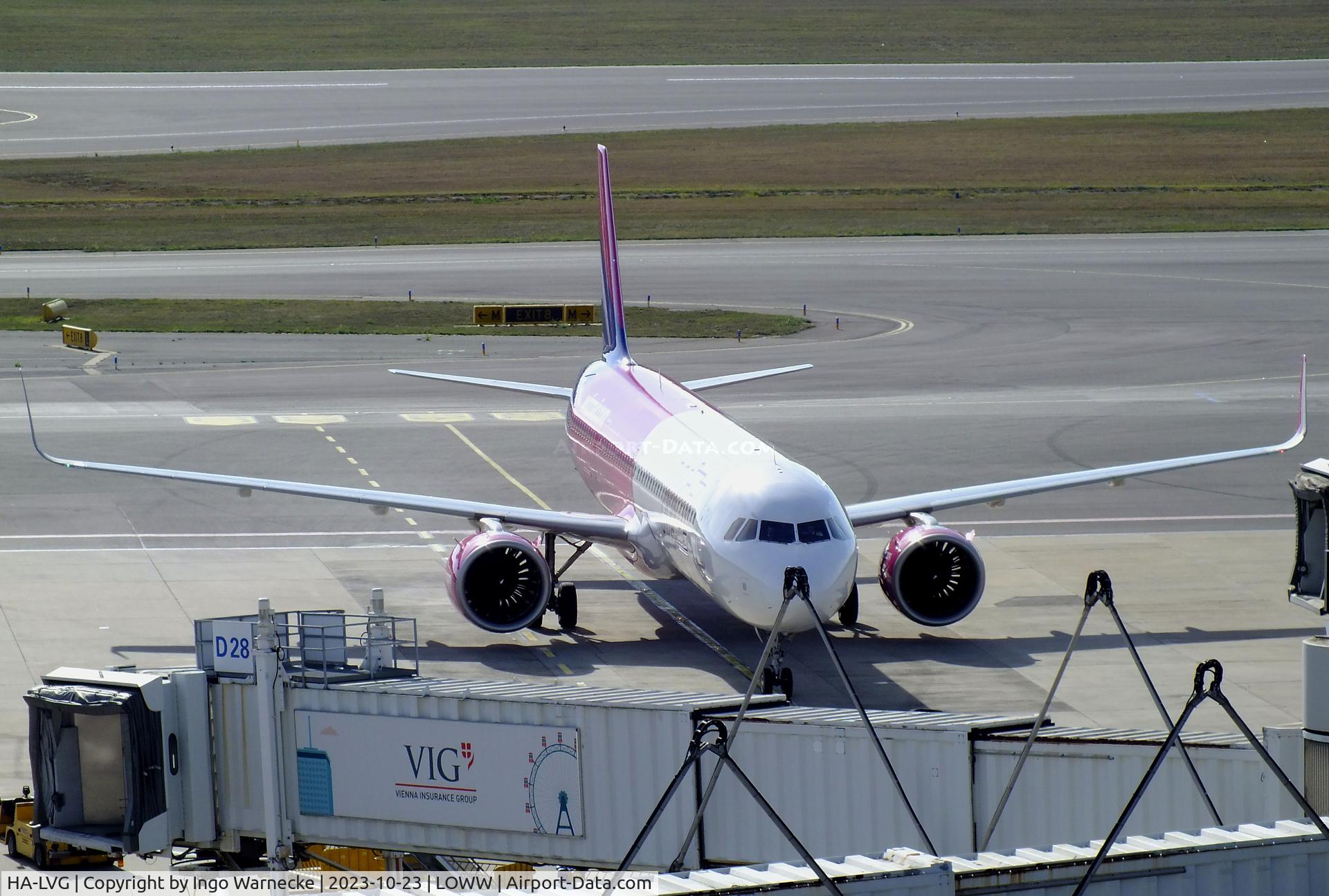 HA-LVG, 2019 Airbus A321-271NX C/N 8997, Airbus A321-271NX NEO of Wizz Air at Wien-Schwechat airport