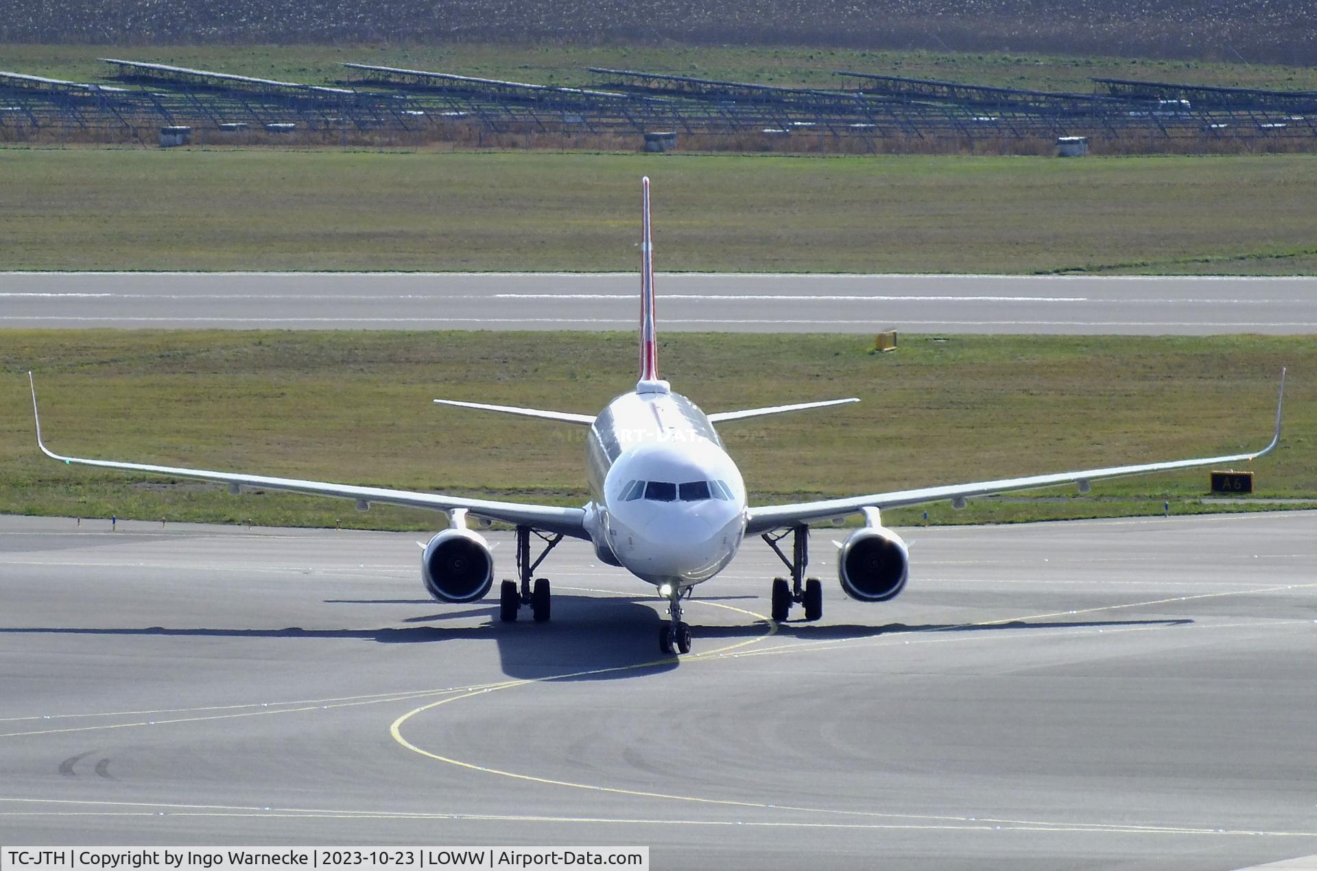 TC-JTH, 2016 Airbus A321-231 C/N 7029, Airbus A321-231 of THY Turkish Airlines at Wien-Schwechat airport