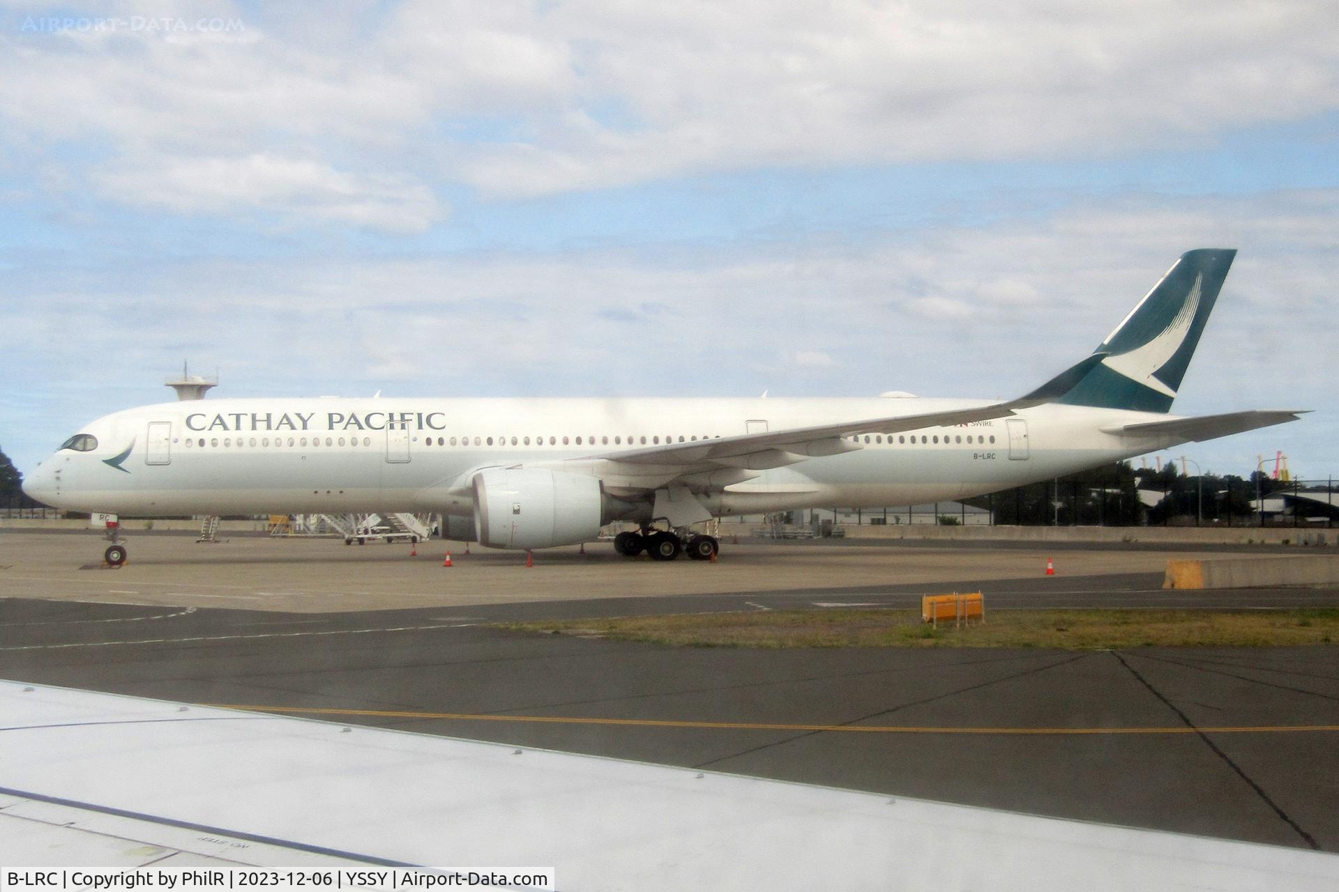 B-LRC, 2016 Airbus A350-941 C/N 034, B-LRC 2016 Airbus A350-900 Cathay Pacific Sydney