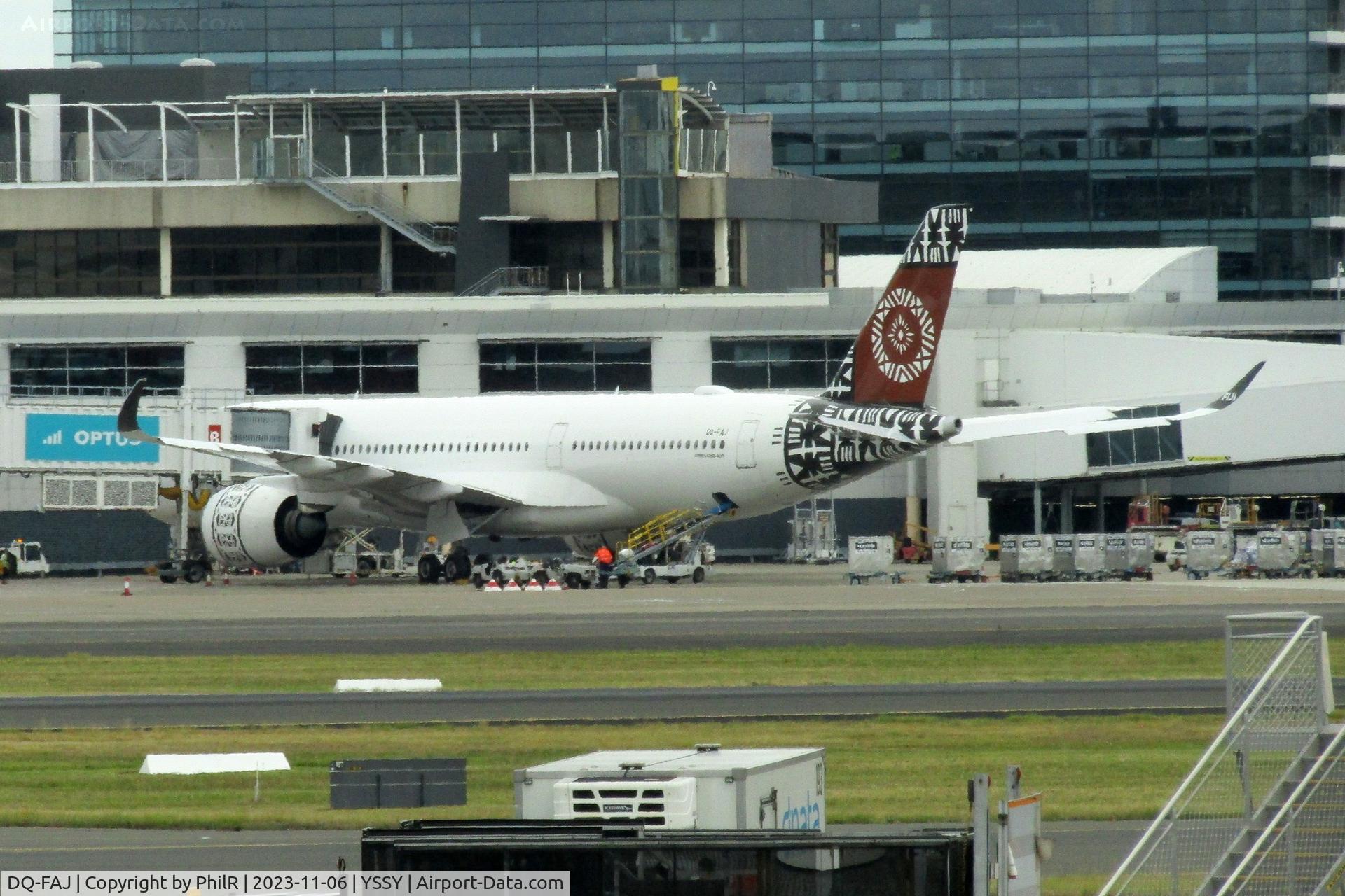 DQ-FAJ, 2019 Airbus A350-941 C/N 320, DQ-FAJ 2019 Airbus A350-900 Fiji Airways Sydney