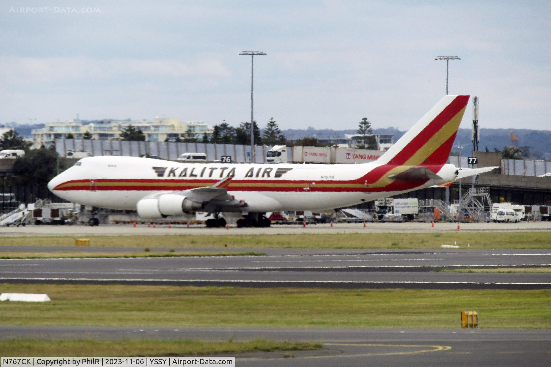 N767CK, 1990 Boeing 747-446 C/N 24886, N767CK 1990 Boeing 747-400F Sydney