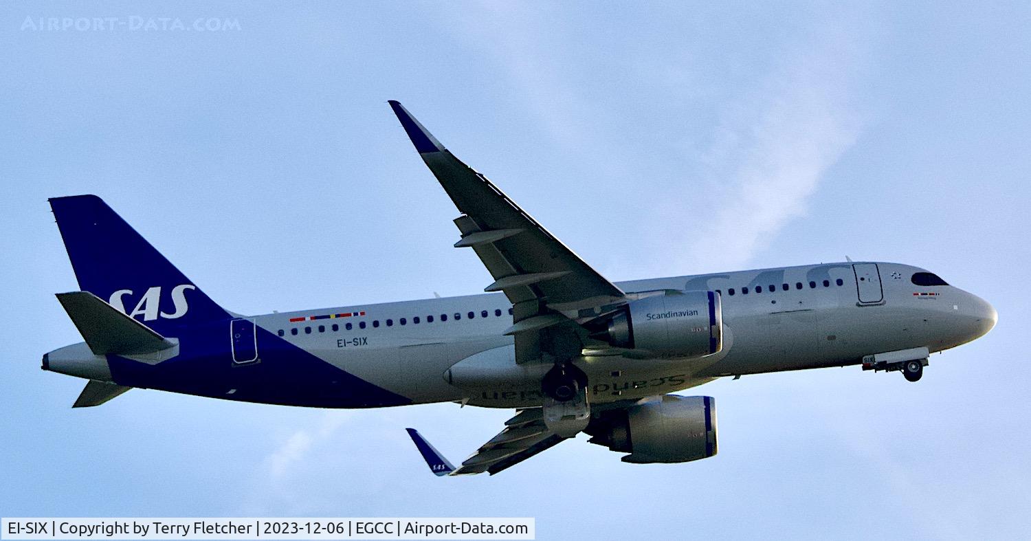 EI-SIX, 2023 Airbus A320-251N C/N 11168, At Manchester Airport on 6th December 2023