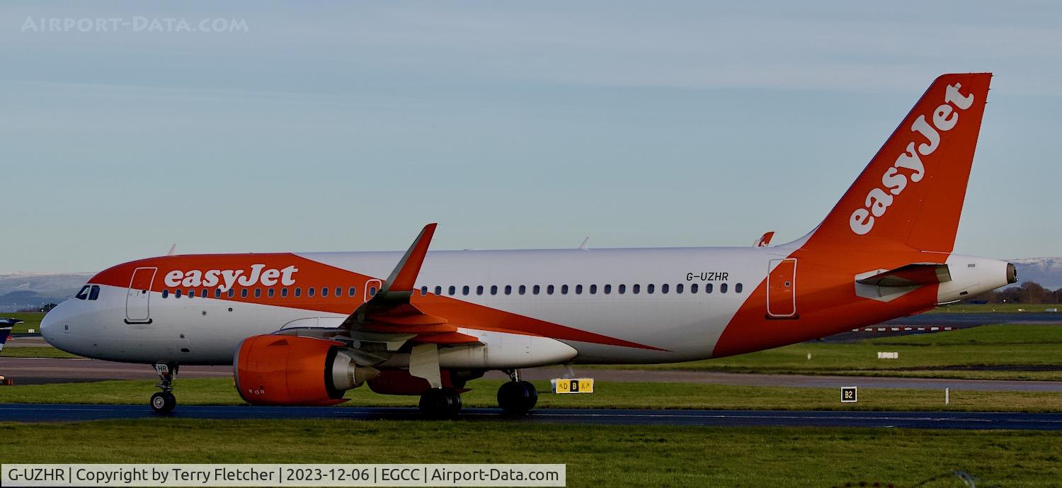G-UZHR, 2018 Airbus A320-251N C/N 8505, At Manchester Airport