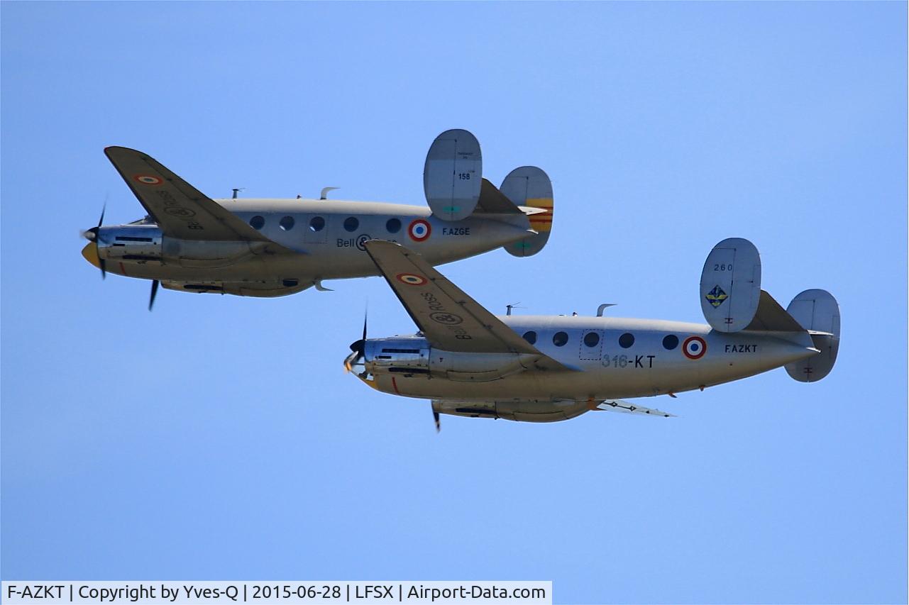 F-AZKT, 1954 Dassault MD-311 Flamant C/N 260, Dassault MD-311 Flamant, On display, Luxeuil-St Sauveur Air Base 116 (LFSX)