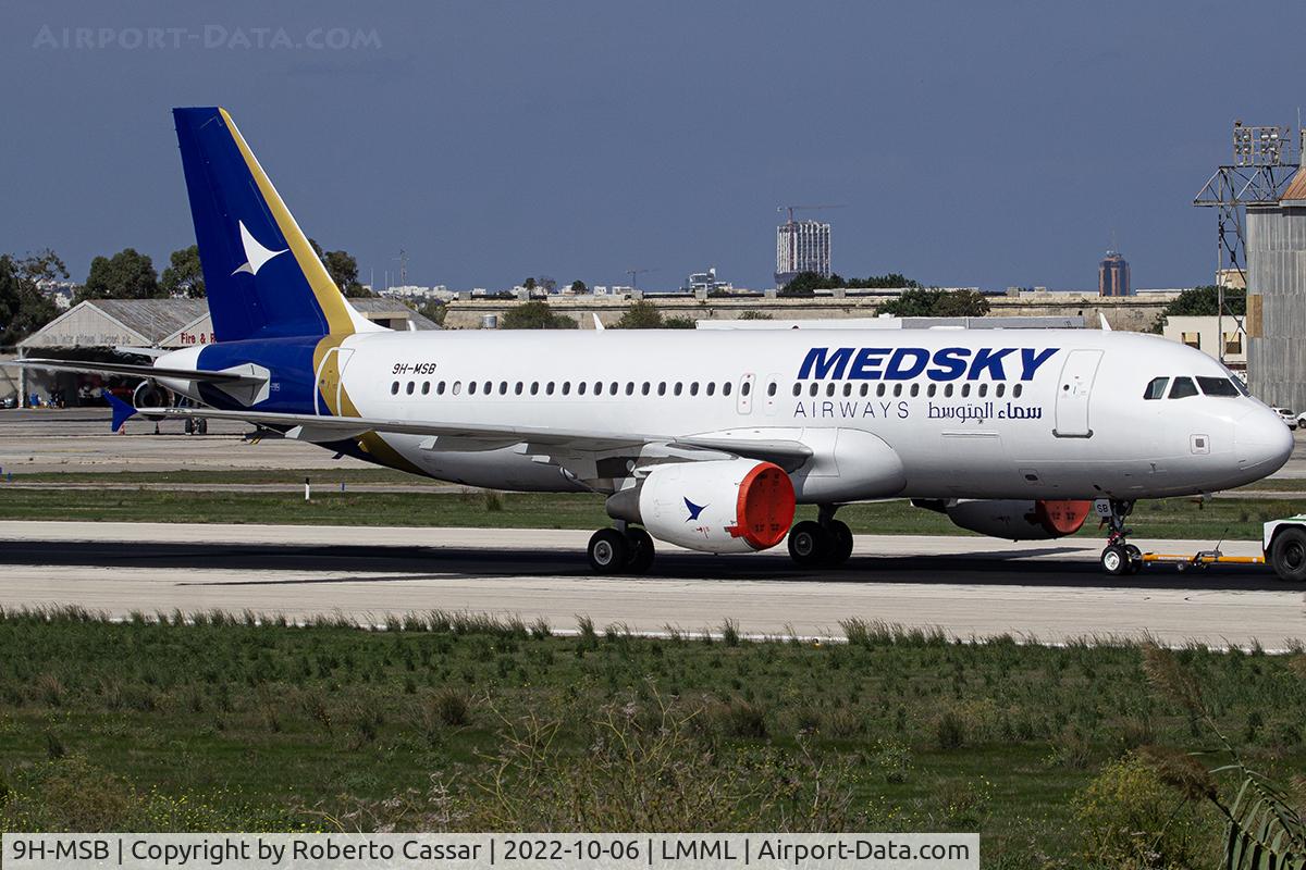 9H-MSB, 2010 Airbus A320-214 C/N 4357, Runway 31 backtrack
