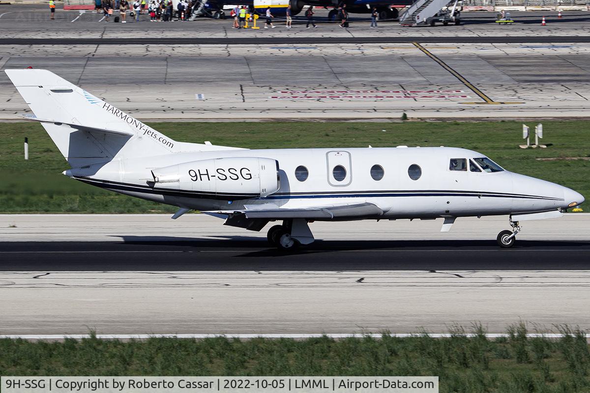 9H-SSG, 1987 Dassault Falcon 10 C/N 209, Runway 13