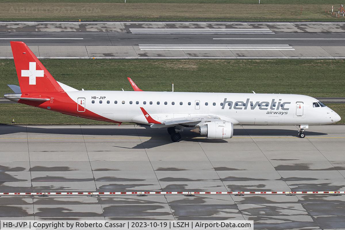 HB-JVP, 2010 Embraer 190LR (ERJ-190-100LR) C/N 19000387, Zurich Kloten