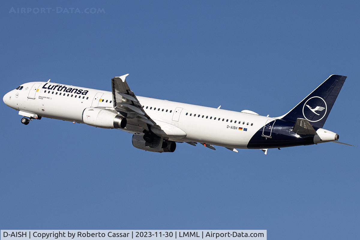 D-AISH, 2007 Airbus A321-231 C/N 3265, Runway 31