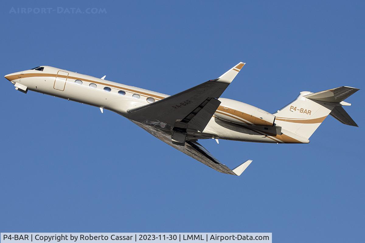 P4-BAR, Gulfstream G550 C/N 5131, Runway 31