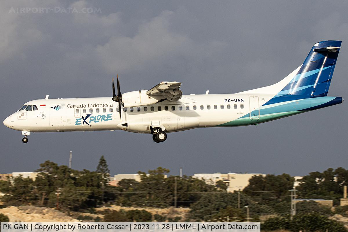 PK-GAN, 2016 ATR 72-600 C/N 1321, Runway 31