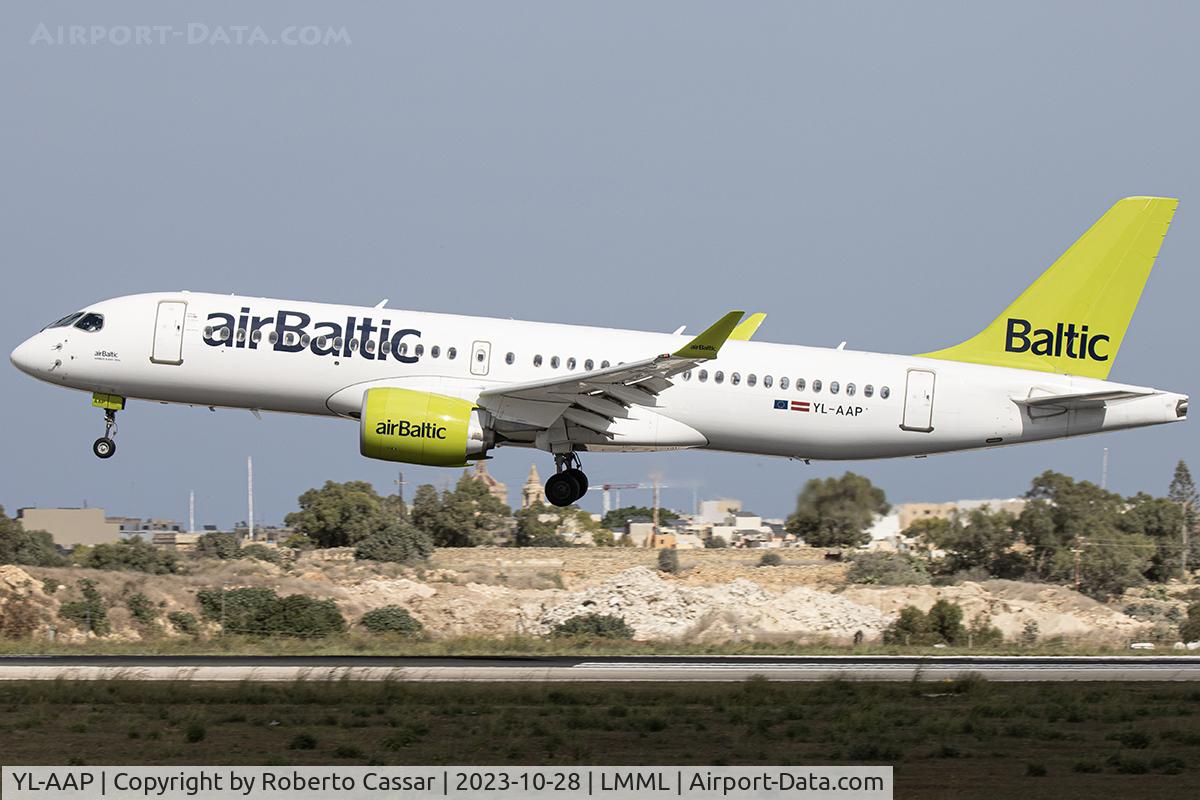 YL-AAP, 2019 Airbus A220-300 C/N 55051, Runway 31