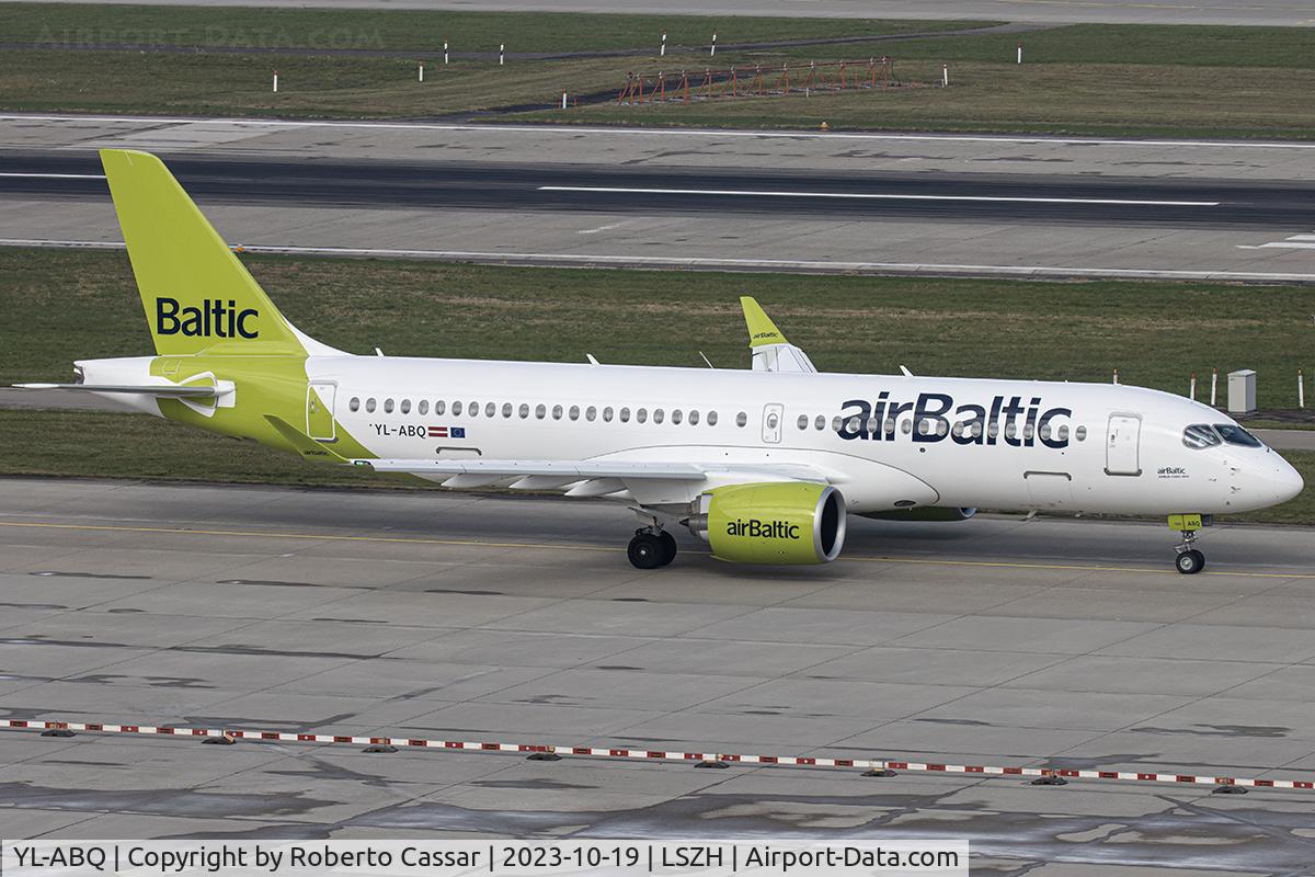 YL-ABQ, 2023 Airbus A220-371 C/N 55238, Zurich Kloten