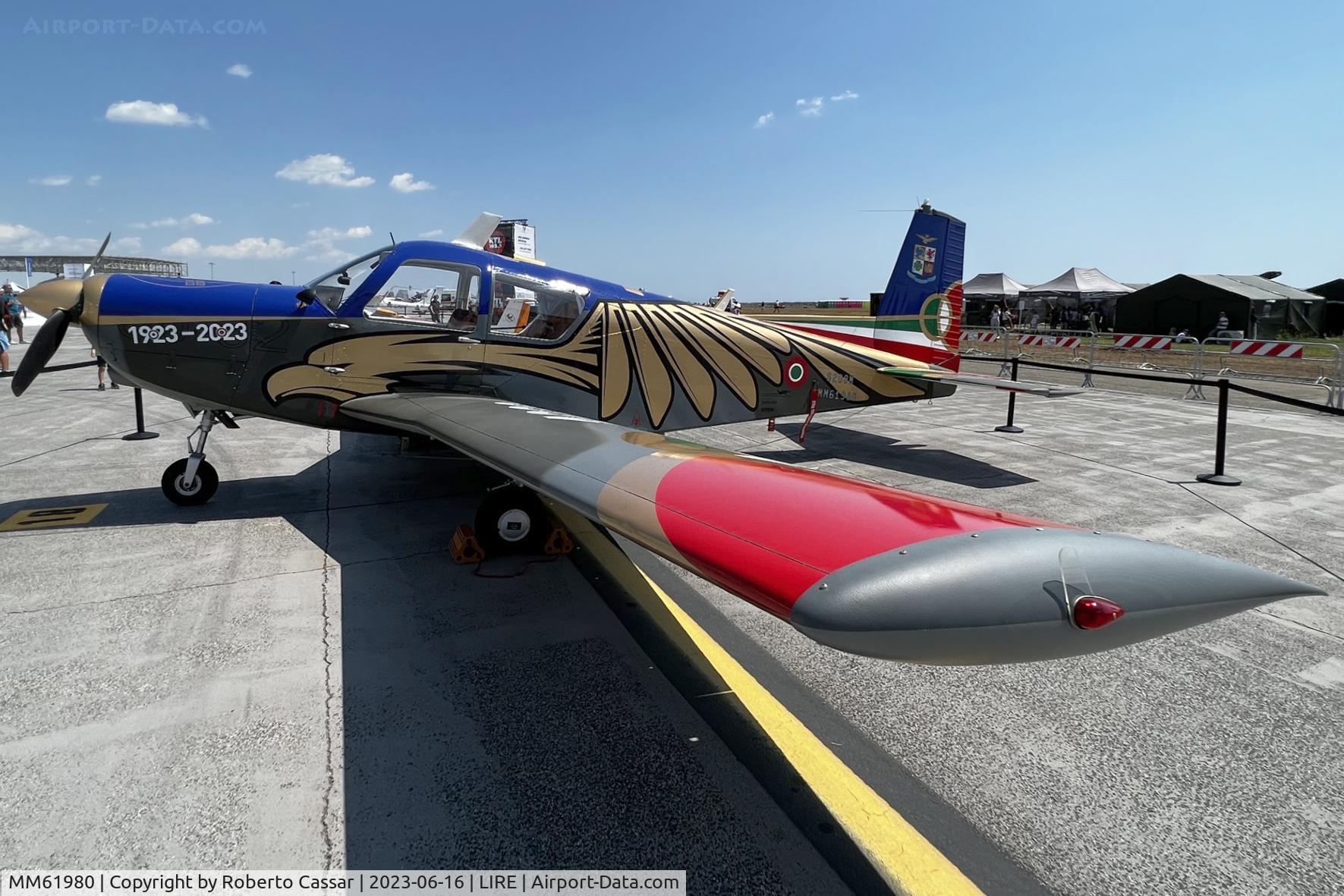 MM61980, SIAI-Marchetti S.208M C/N 3-74, Manifestazione Aerea del Centenario del Aeronautica Militare