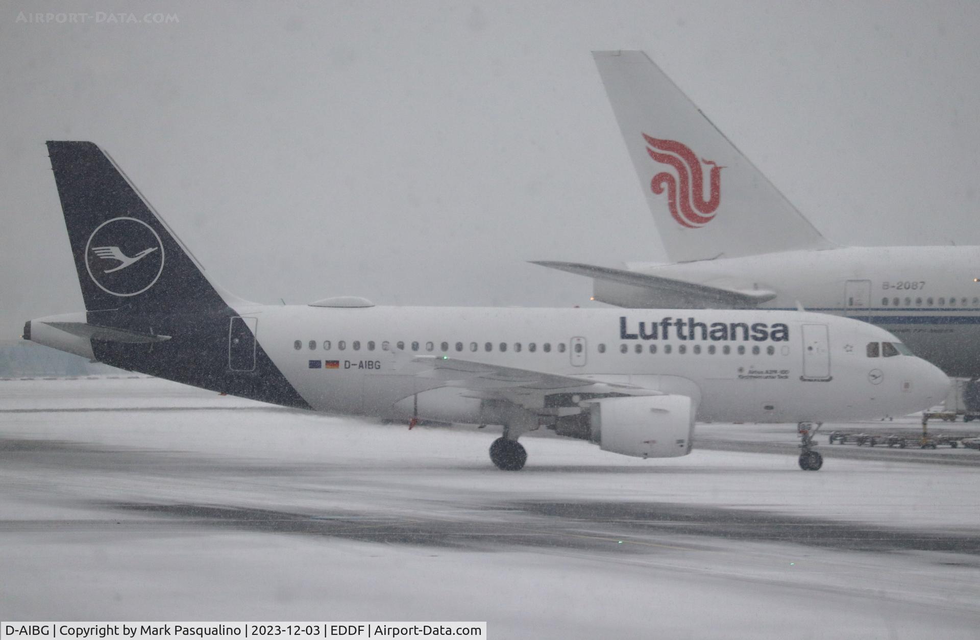 D-AIBG, 2011 Airbus A319-112 C/N 4841, Airbus A319-112