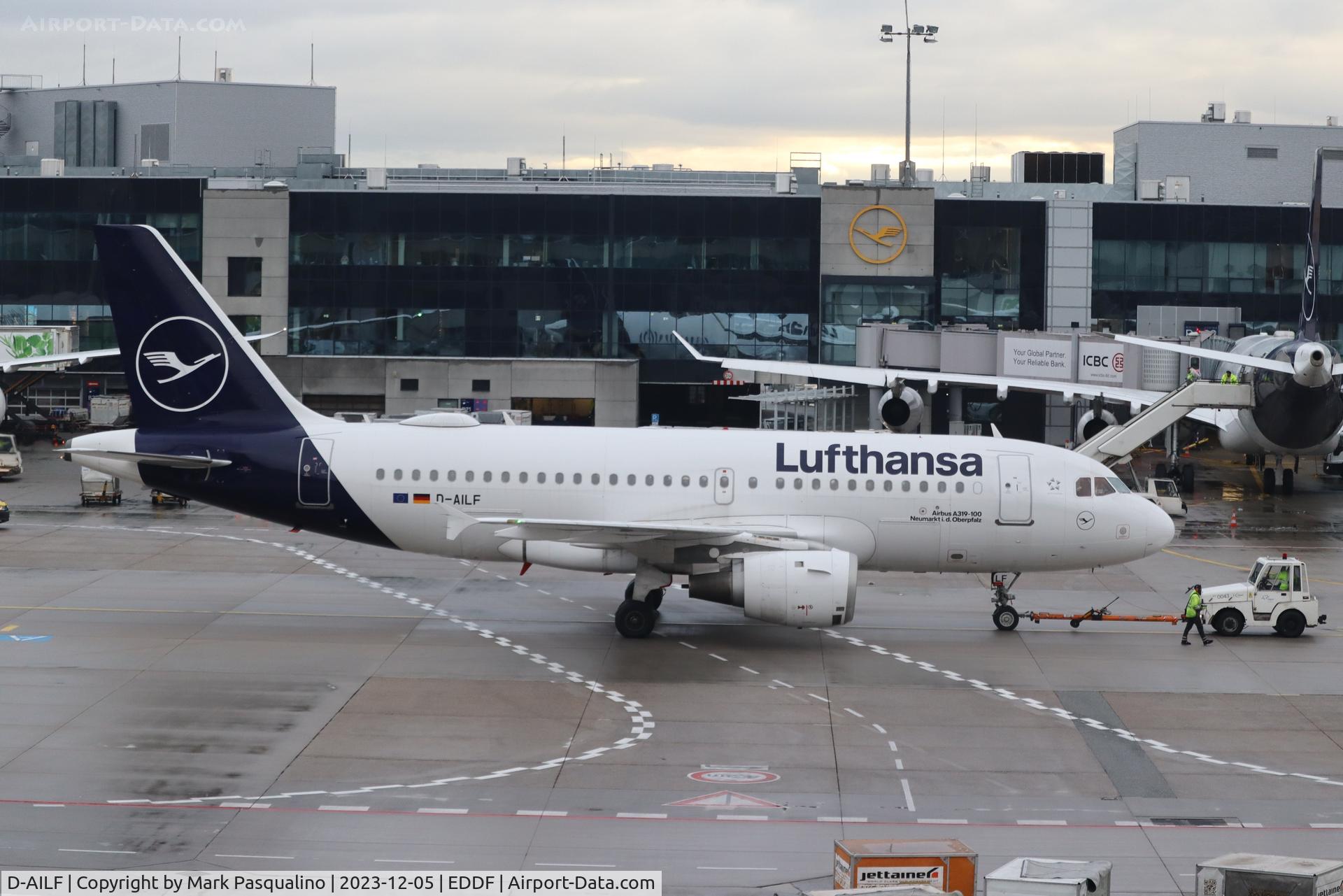 D-AILF, 1996 Airbus A319-114 C/N 636, Airbus A319-114