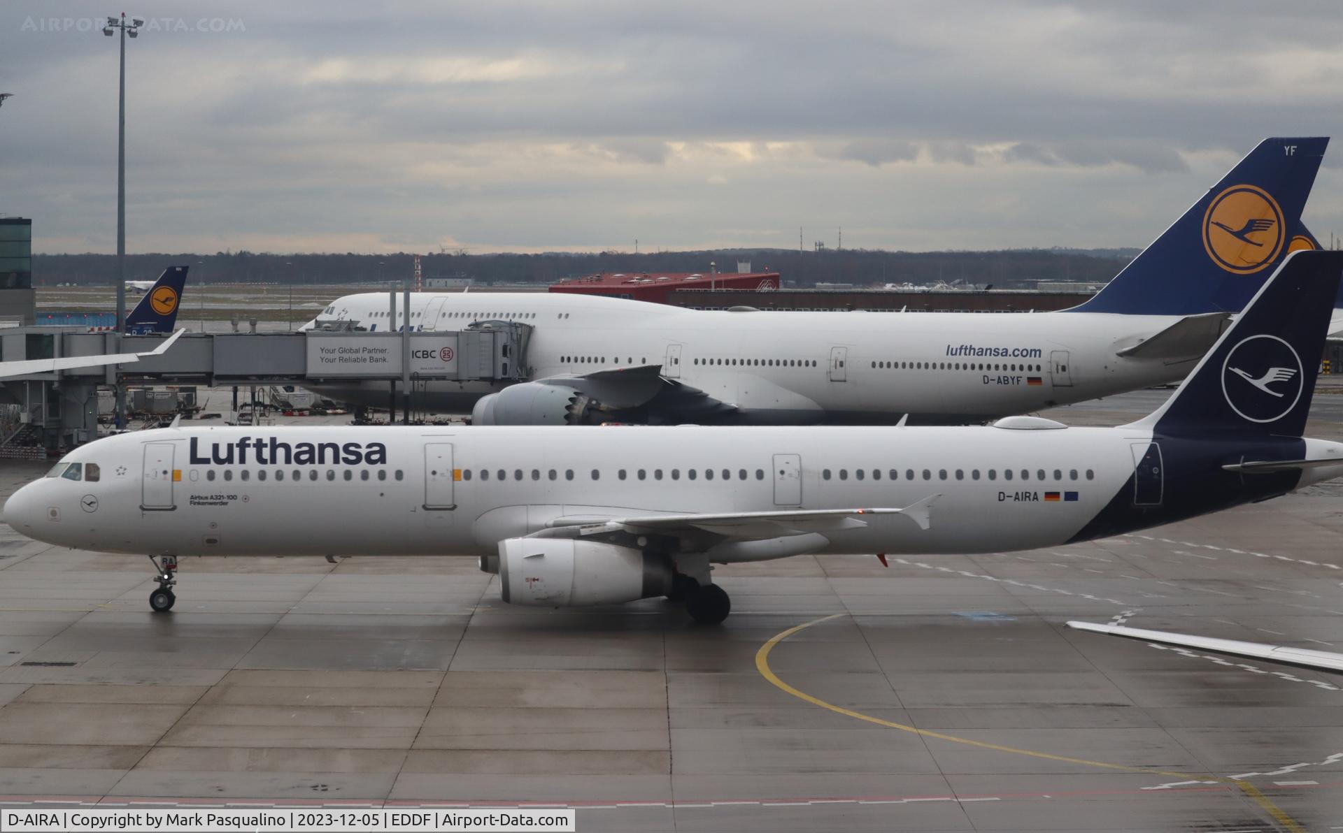 D-AIRA, 1993 Airbus A321-131 C/N 0458, Airbus A321-131