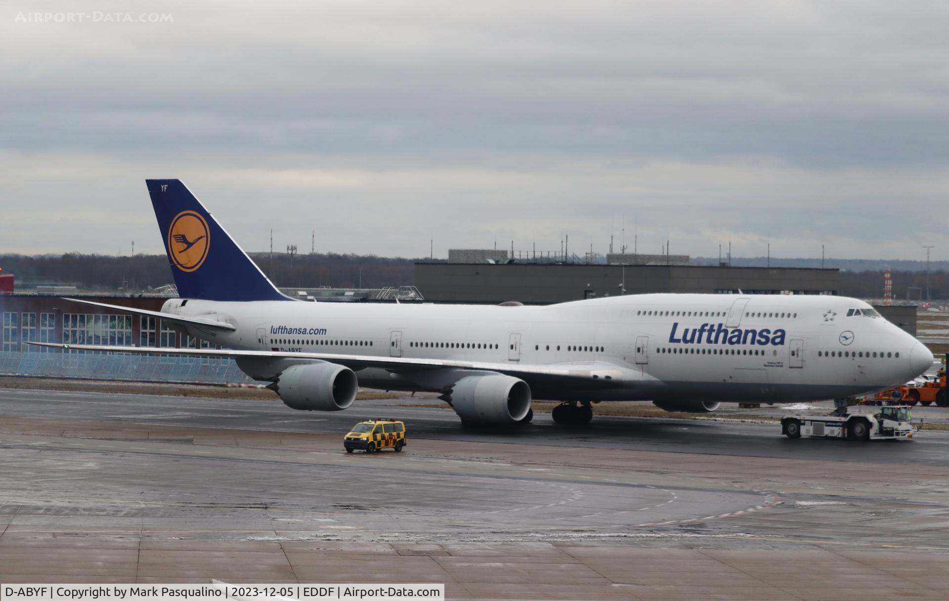 D-ABYF, 2012 Boeing 747-830 C/N 37830, Boeing 747-830