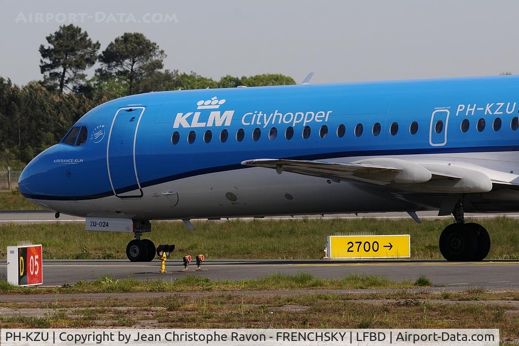 PH-KZU, 1995 Fokker 70 (F-28-0070) C/N 11543, KLM