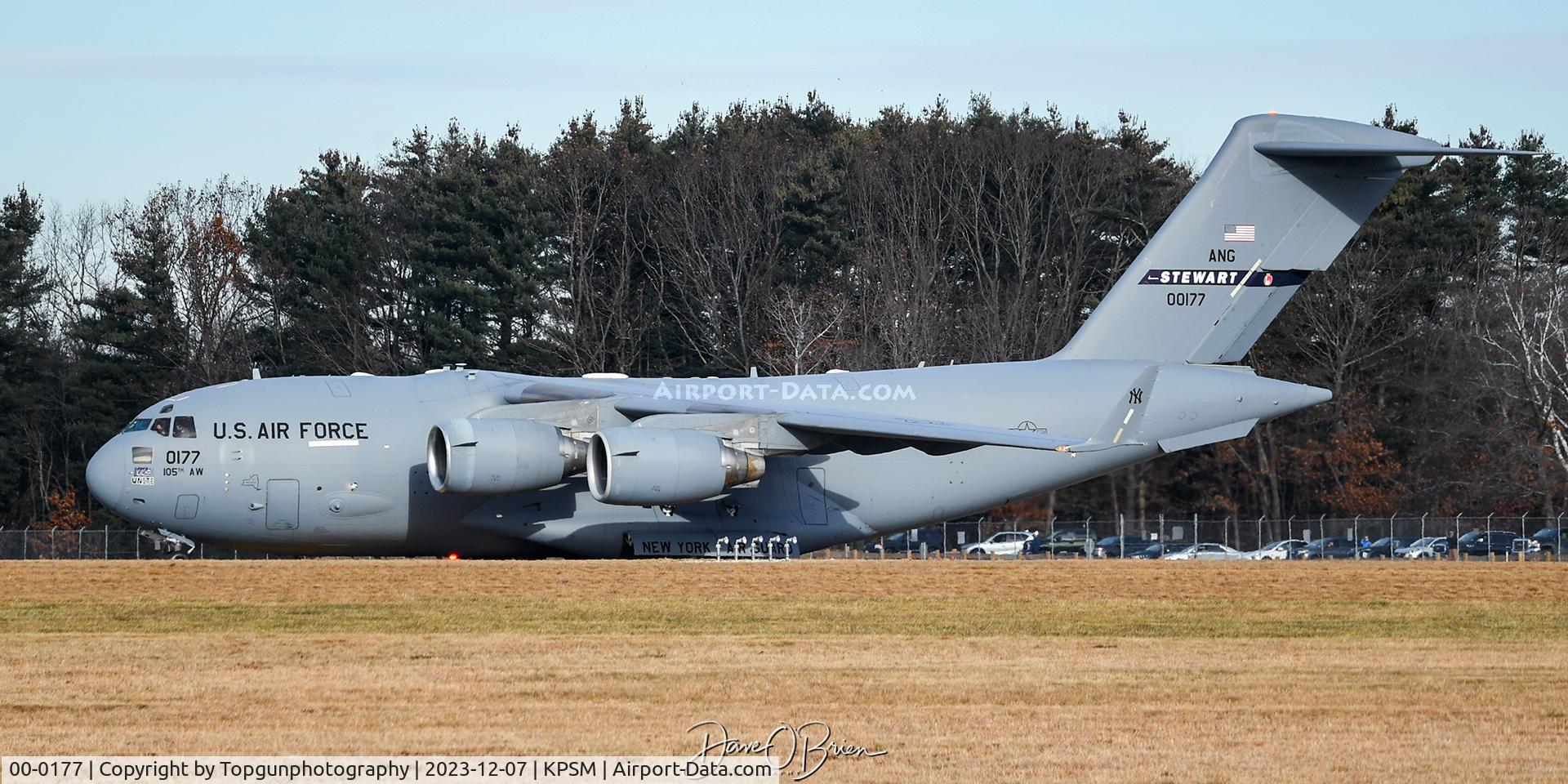 00-0177, 2000 Boeing C-17A Globemaster III C/N 50085/F084/P77, GOTHEM8 from NY ANG