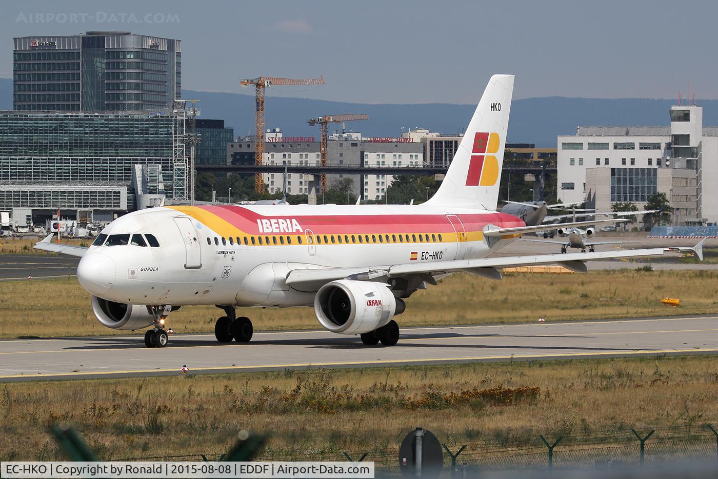 EC-HKO, 2000 Airbus A319-111 C/N 1362, at fra