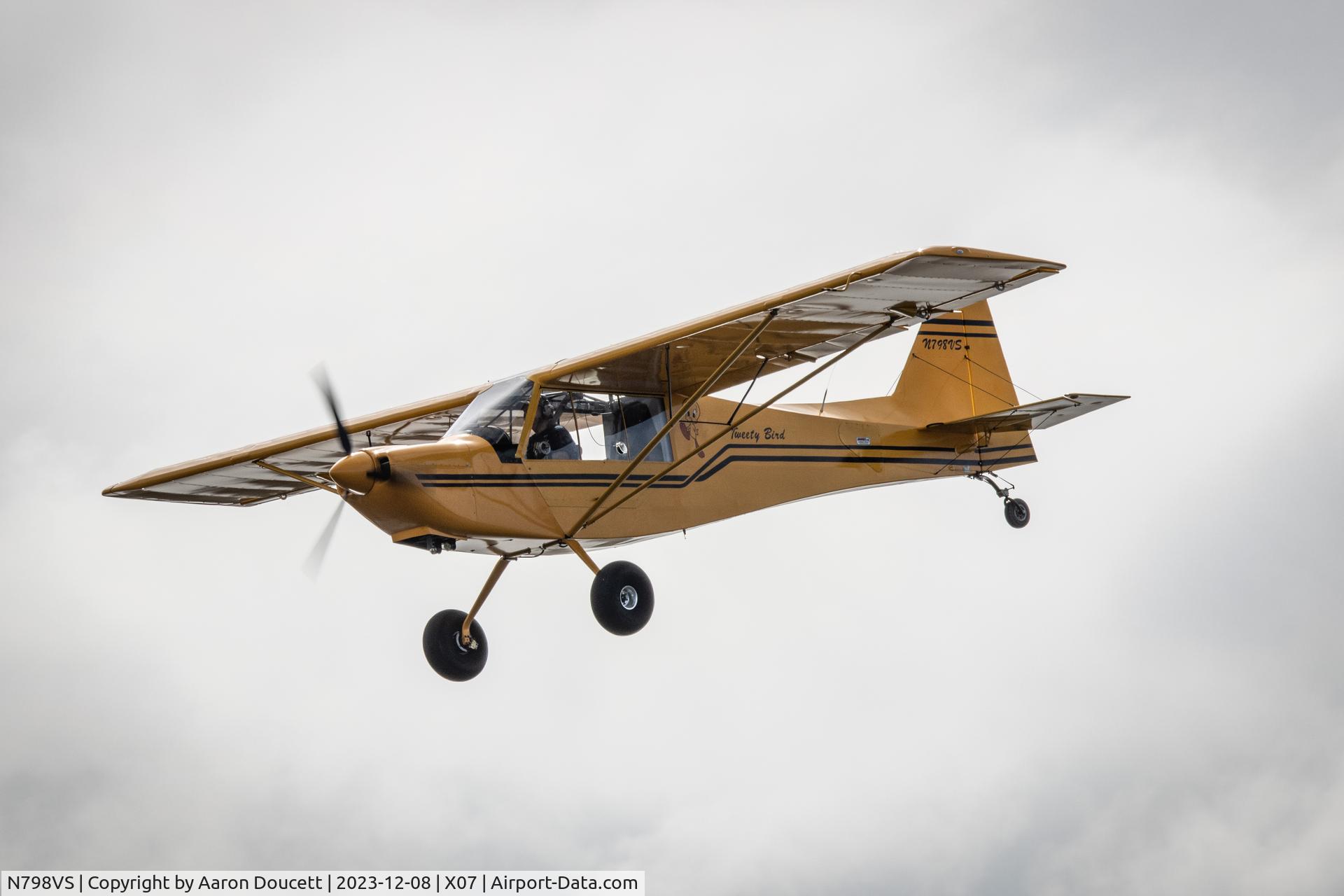 N798VS, 2017 Rans S-7S Courier C/N 1015621, Near Winter Haven FL