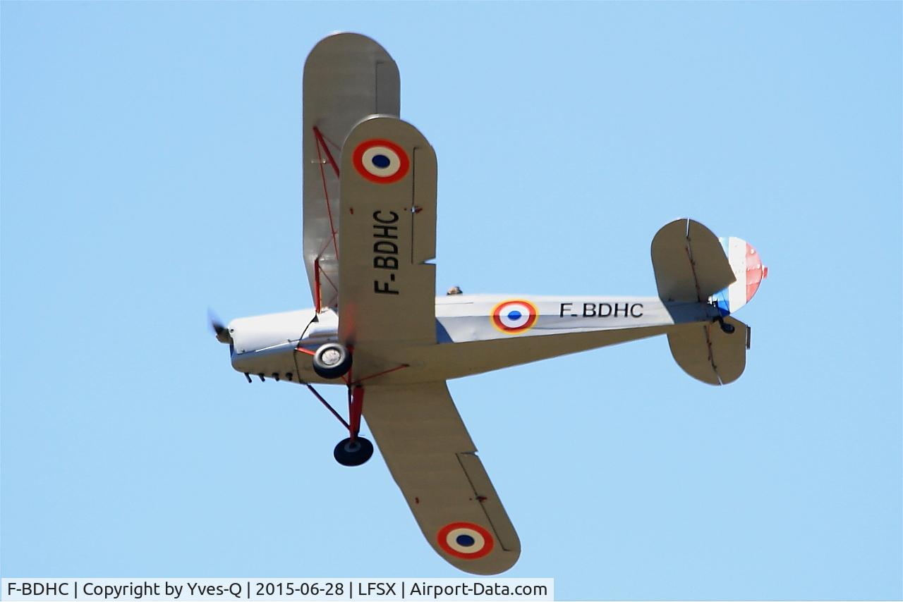 F-BDHC, Stampe-Vertongen SV-4A C/N 1125, Stampe SV-4A, On display, Luxeuil-St Sauveur Air Base 116 (LFSX)